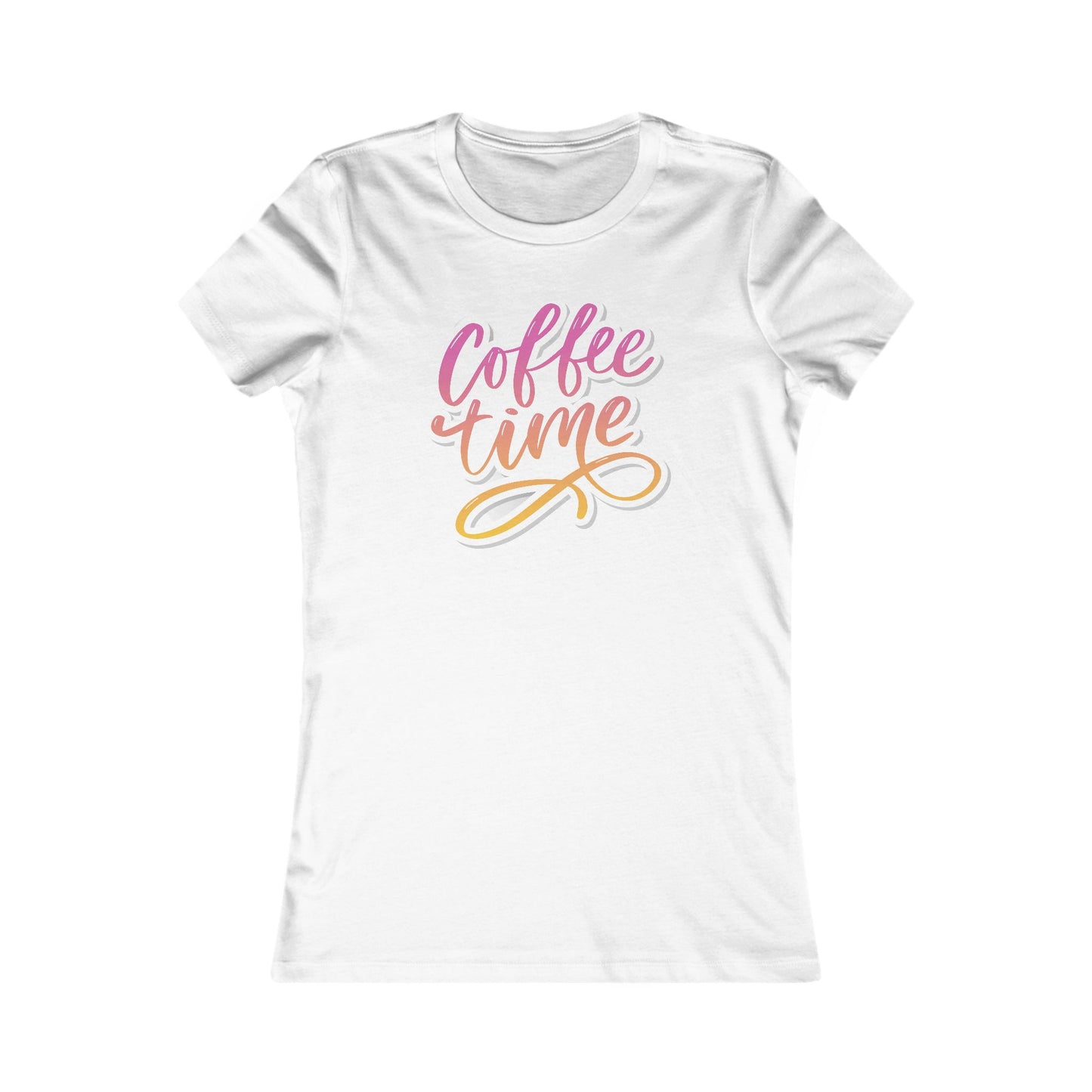 Coffee Time Women's Favorite Tee