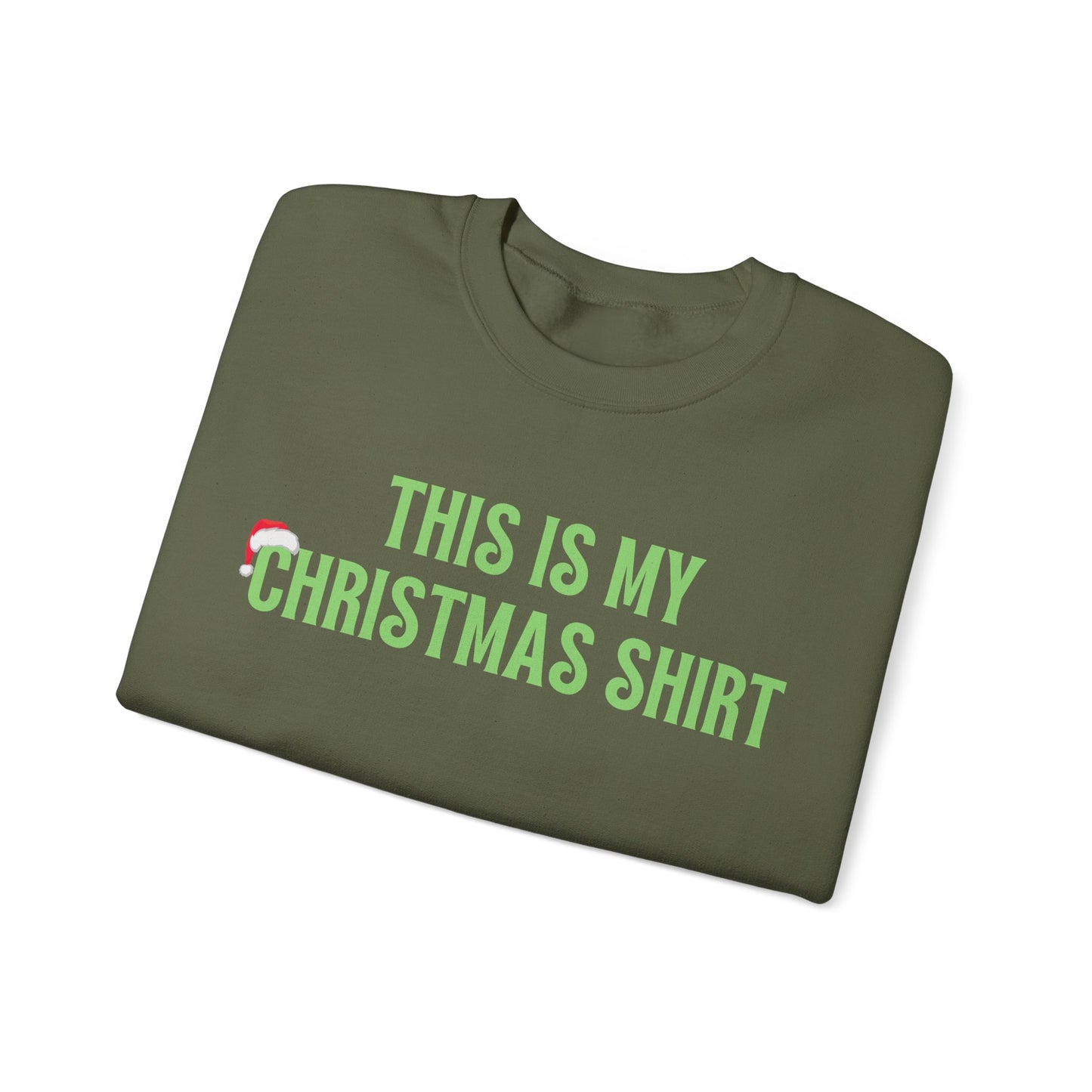 Unisex Heavy Blend Crewneck Sweatshirt This Is My Christmas Shirt πβ¨