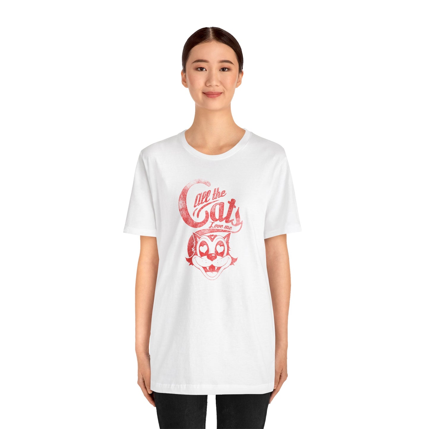 All The Cats Love Me Unisex Jersey Short Sleeve Tee