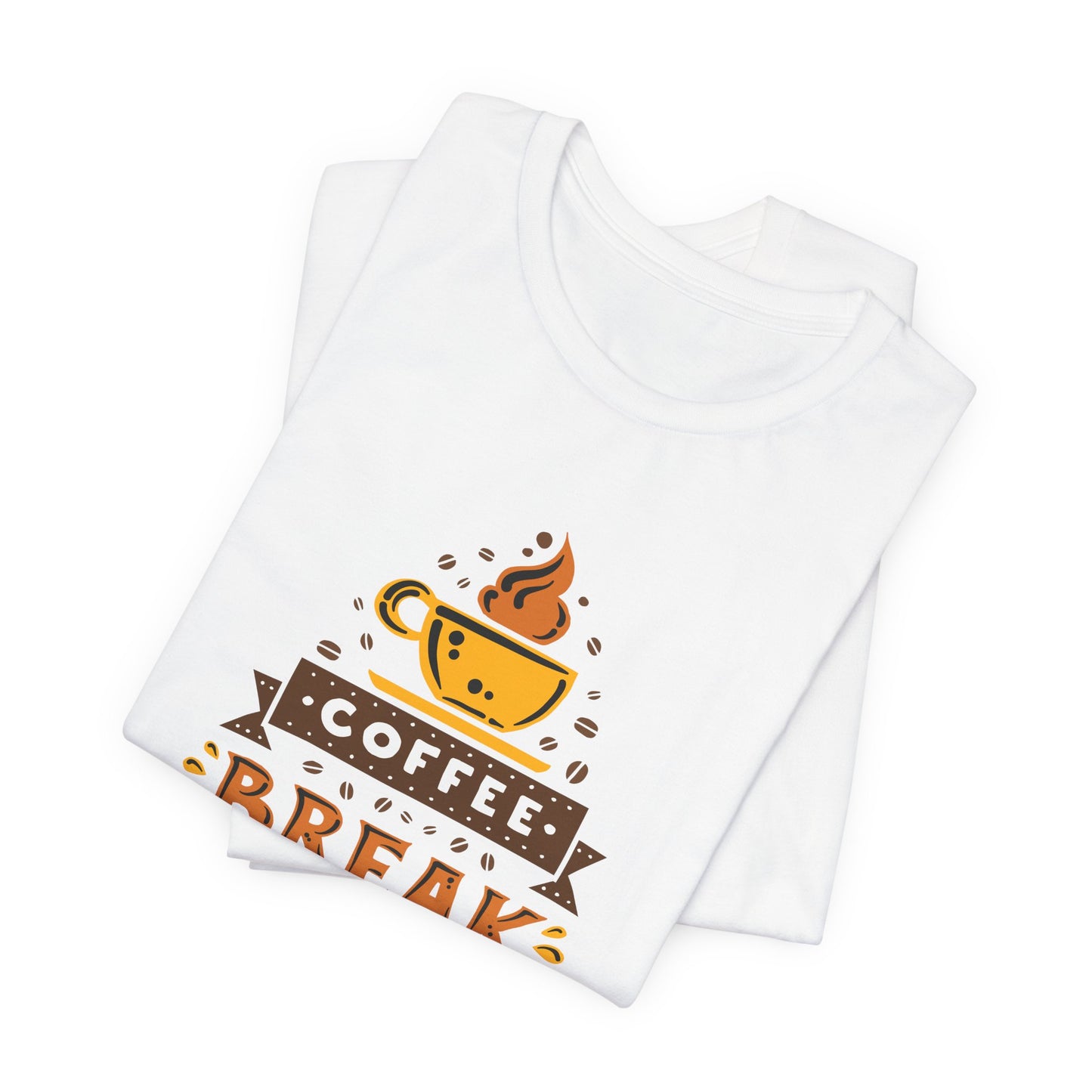 Coffee Break Vibes Tee - Sip, Sip, Hooray Unisex Jersey Short Sleeve Tee