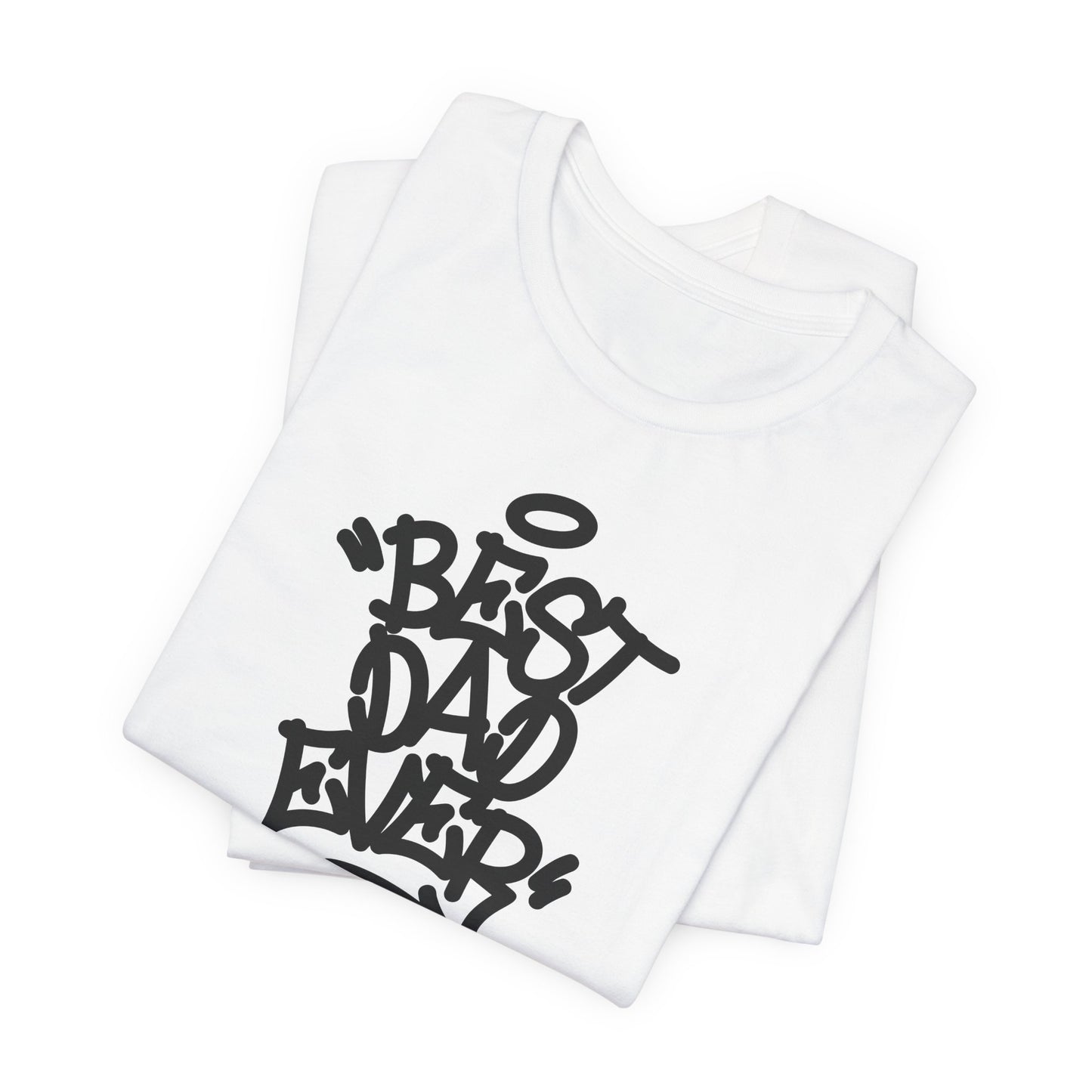 Best Dad Ever Men's Jersey Short Sleeve Tee