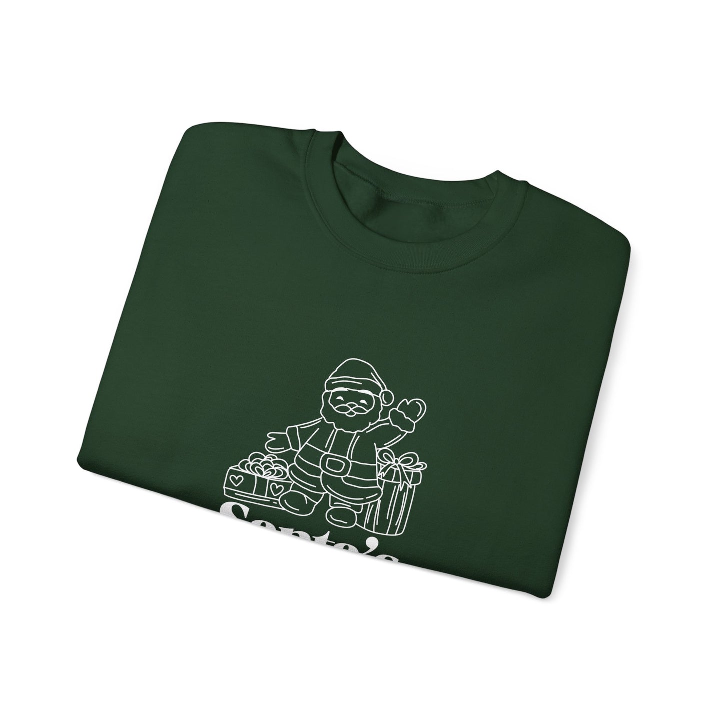 Unisex Heavy Blend Crewneck Sweatshirt Santa's Favorite Since Forever π
β¨