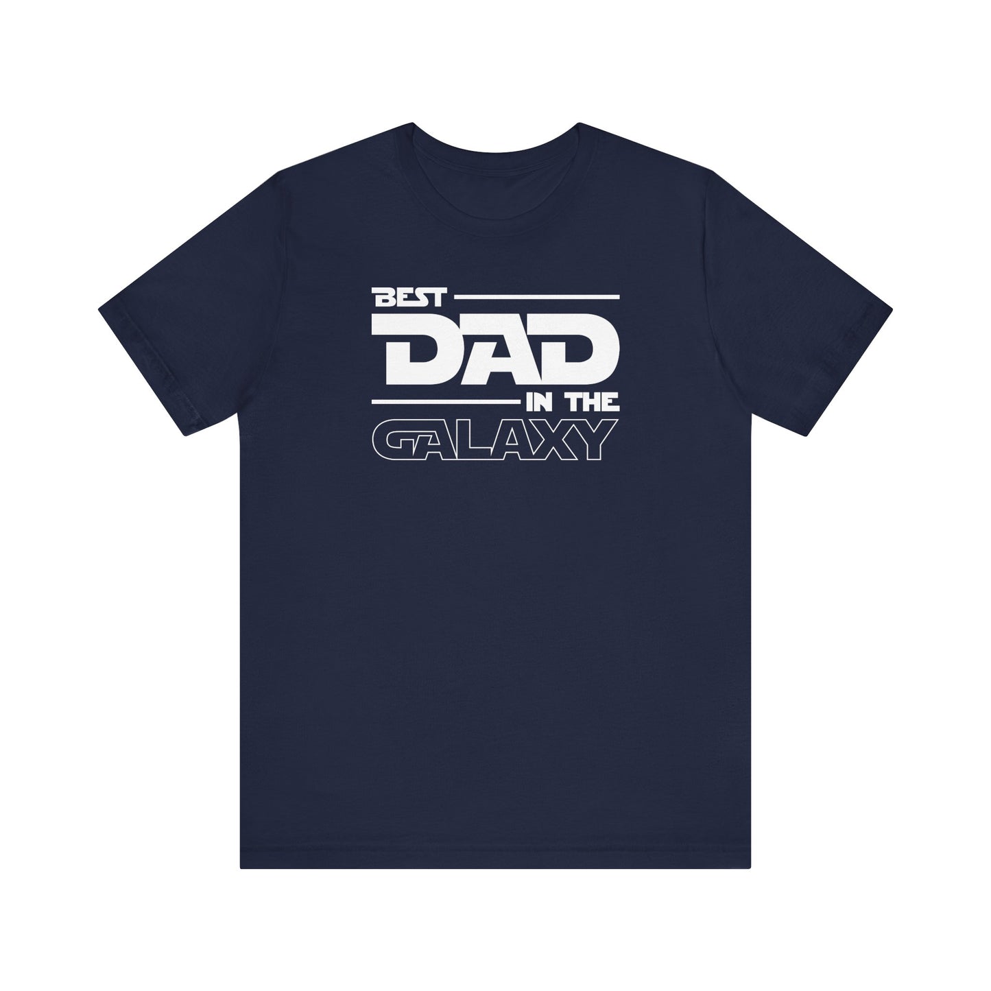 Best Dad In The Galaxy Men's Jersey Short Sleeve Tee