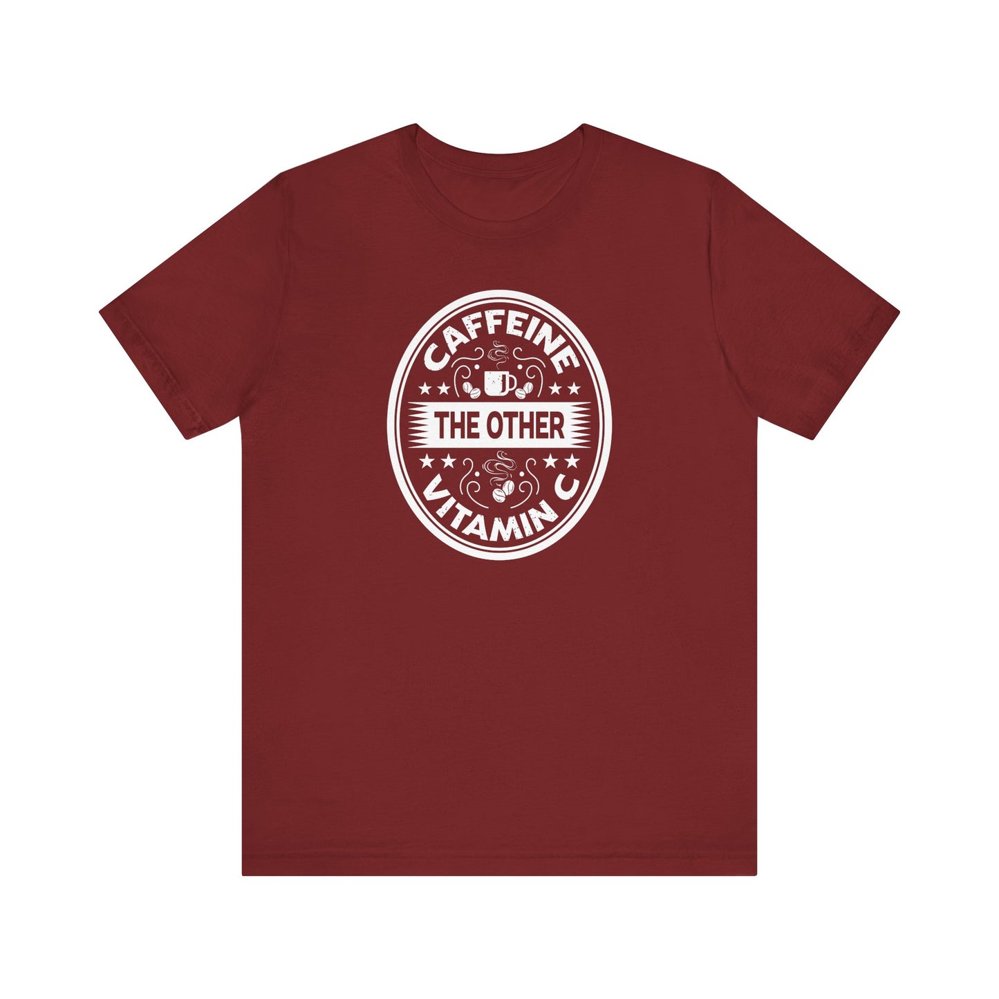 Caffeine The Other Vitamin C Unisex Jersey Short Sleeve Tee