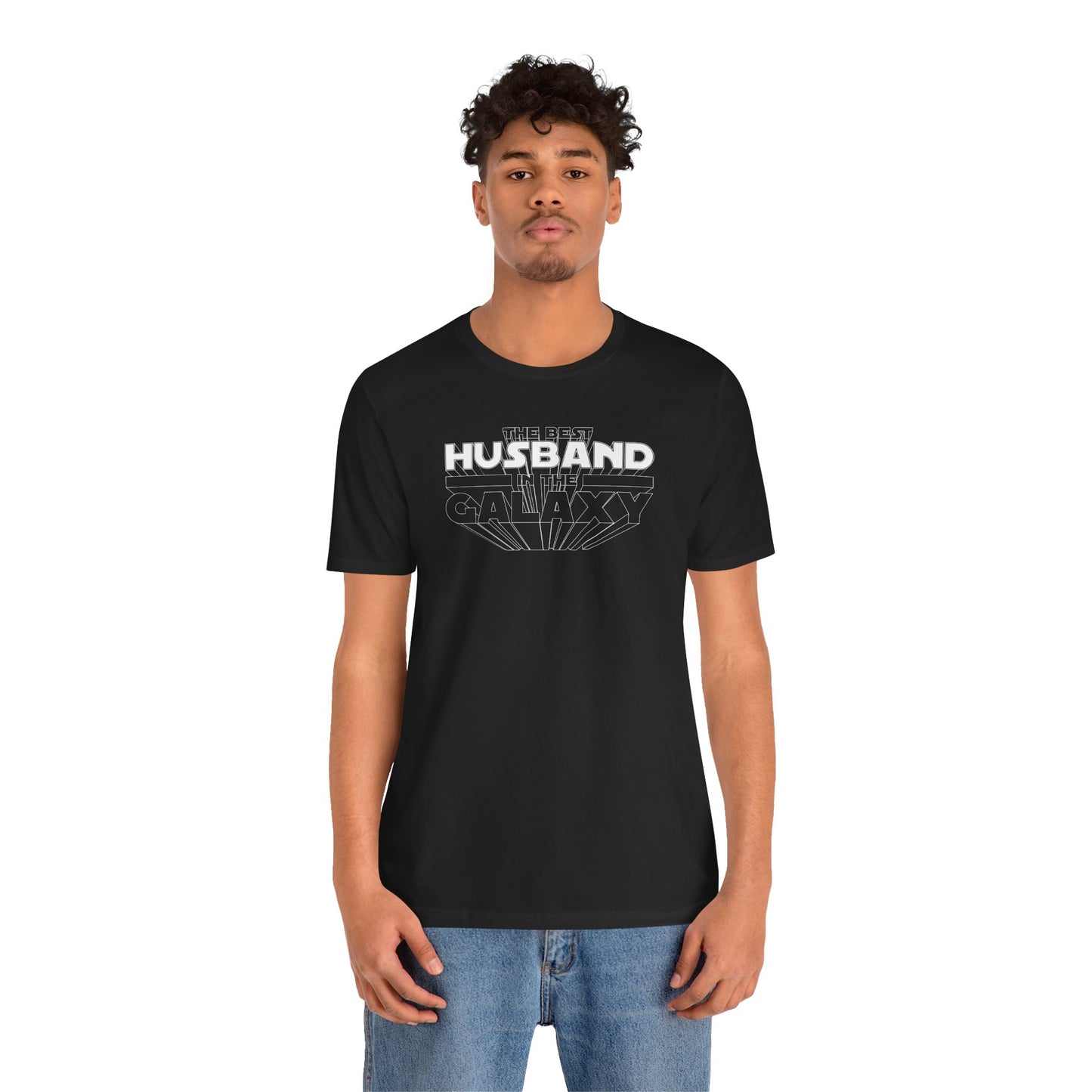 Best Husband In The Galaxy Men's Jersey Short Sleeve Tee