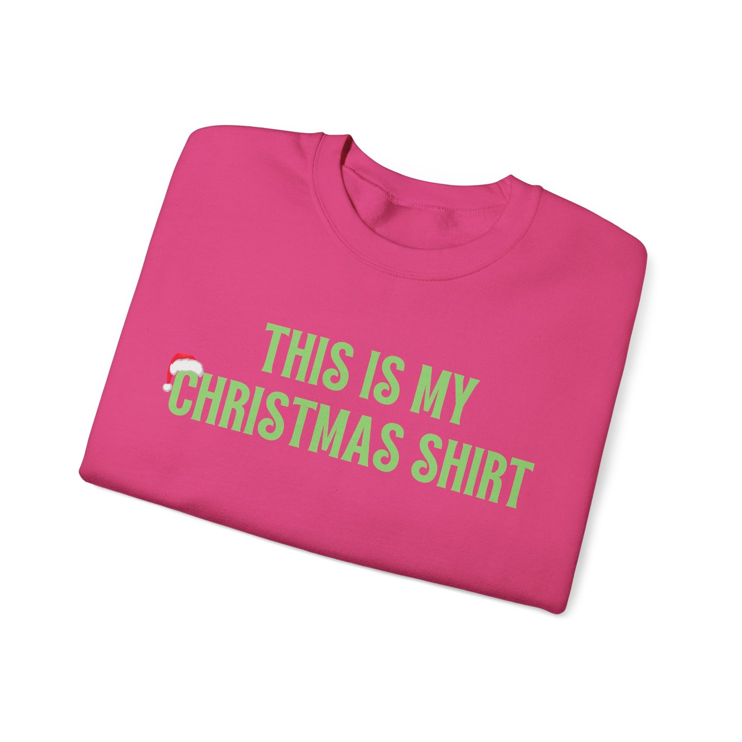 Unisex Heavy Blend Crewneck Sweatshirt This Is My Christmas Shirt πβ¨