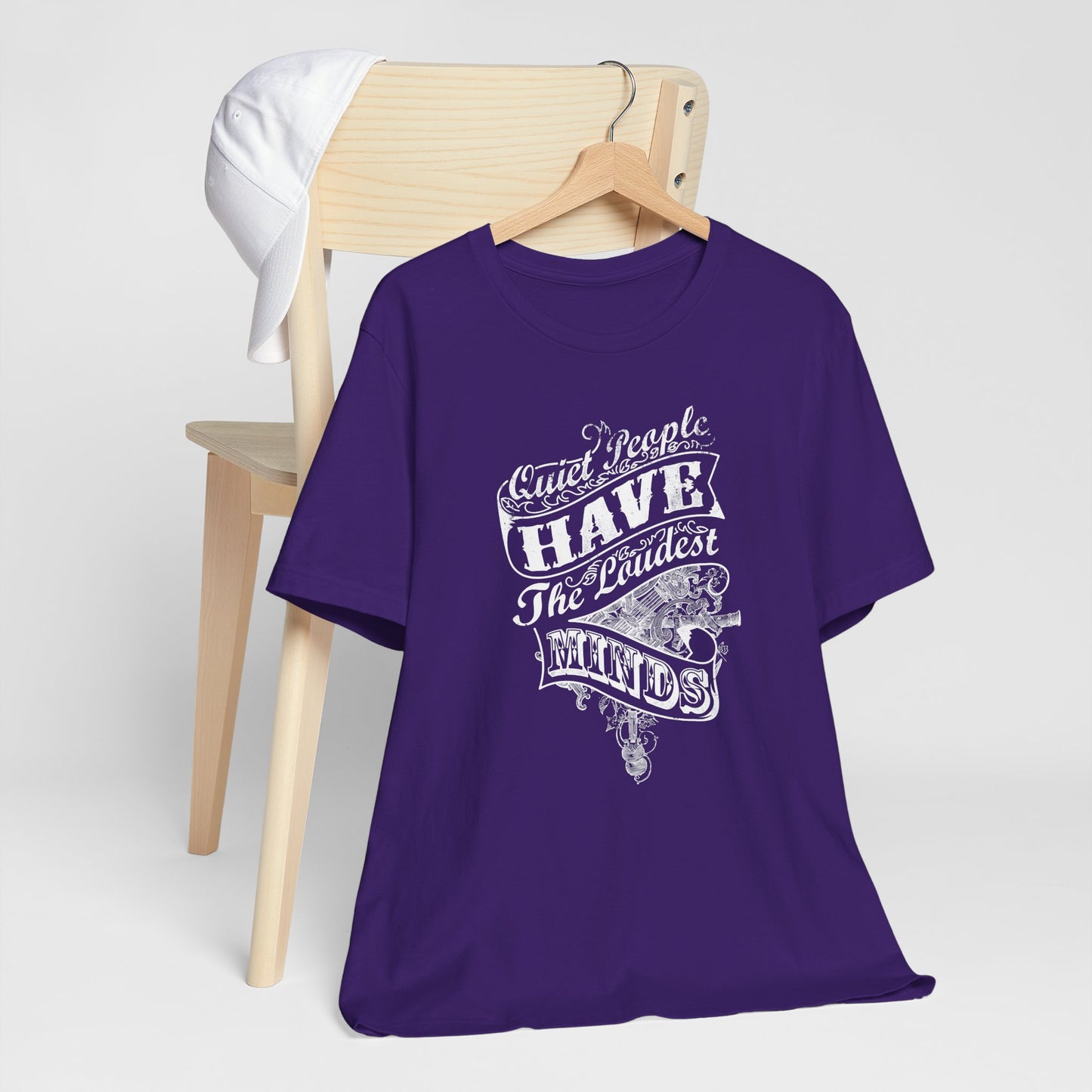 Quiet People Have The Loudest Minds Unisex Jersey Short Sleeve Tee