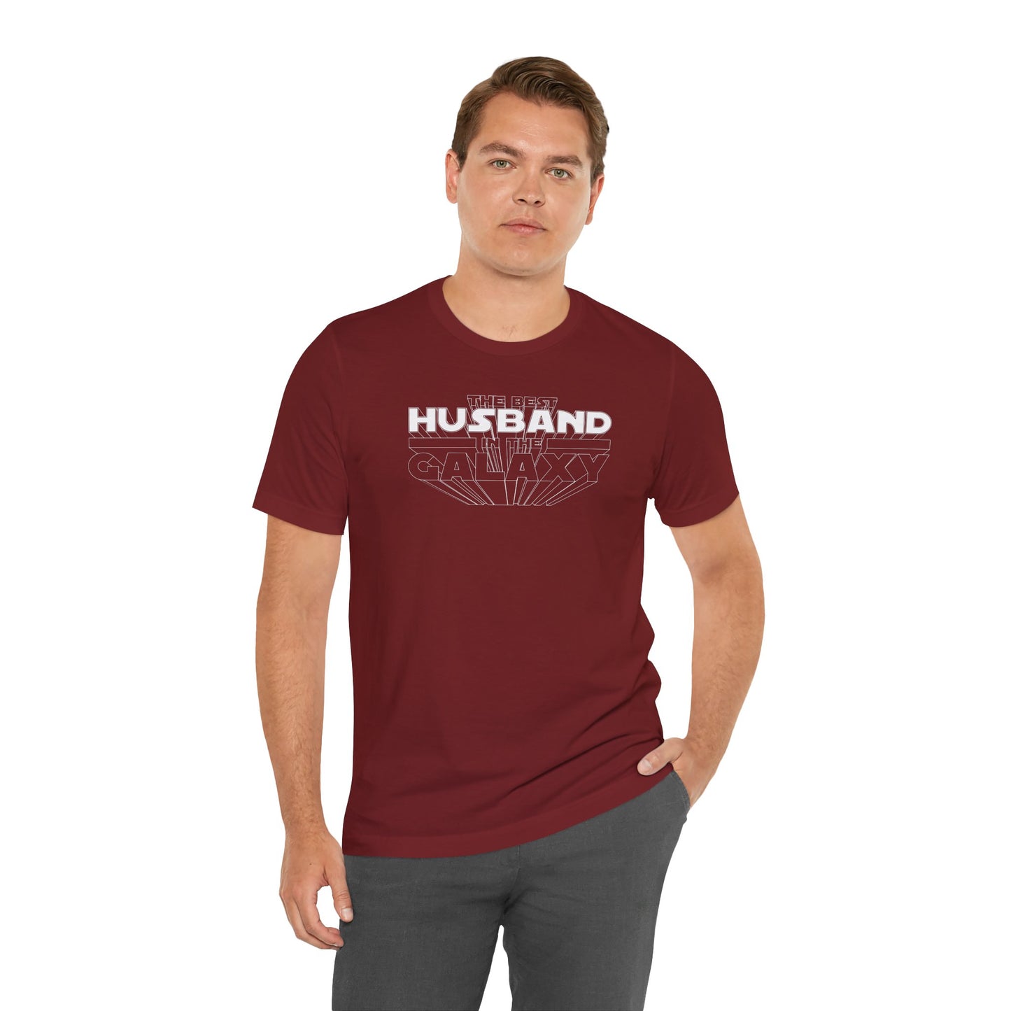 Best Husband In The Galaxy Men's Jersey Short Sleeve Tee