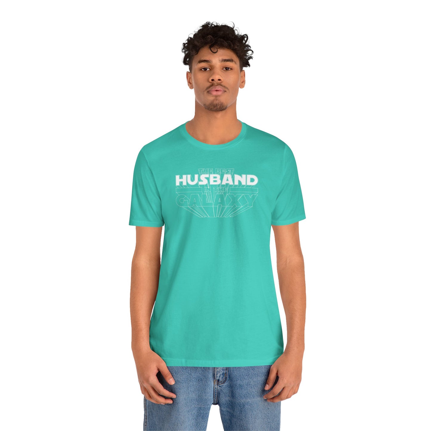 Best Husband In The Galaxy Men's Jersey Short Sleeve Tee