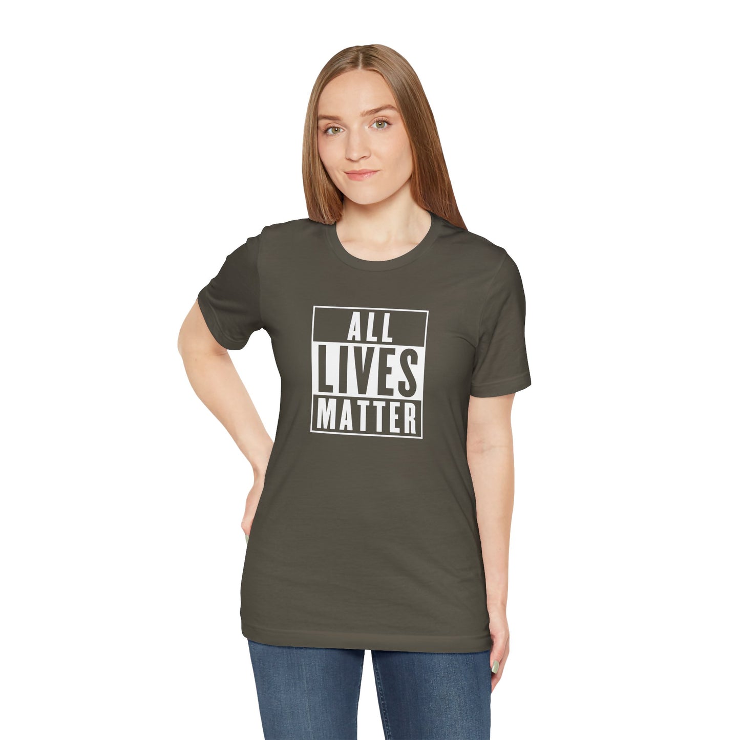 All Lives Matter βπ½π€ Unisex Jersey Short Sleeve Tee