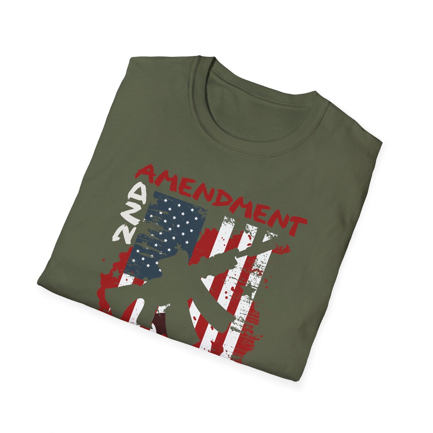 2nd Amendment Patriotic Pride Unisex Softstyle T-Shirt