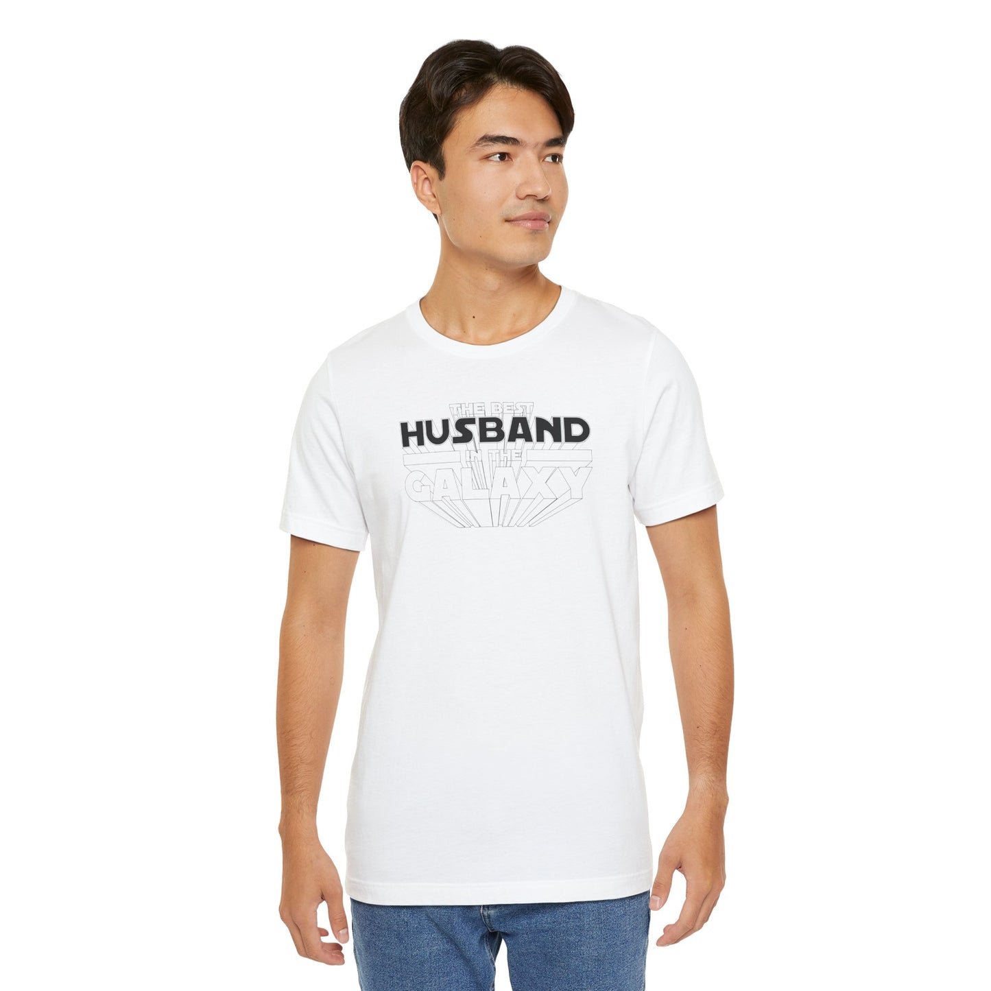 Best Husband In The Galaxy Men's Jersey Short Sleeve Tee