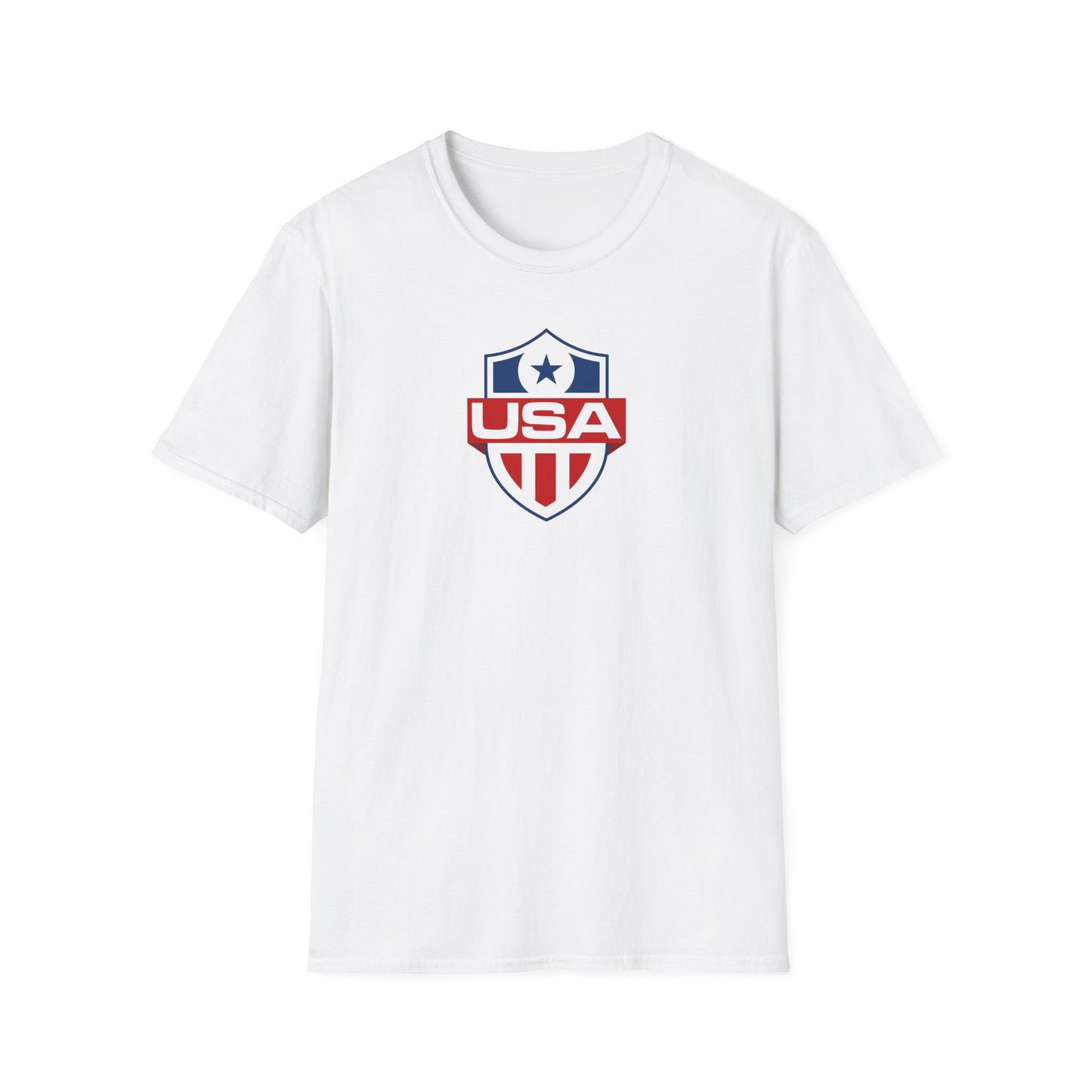 Patriotic Shield Unisex Softstyle T-Shirt