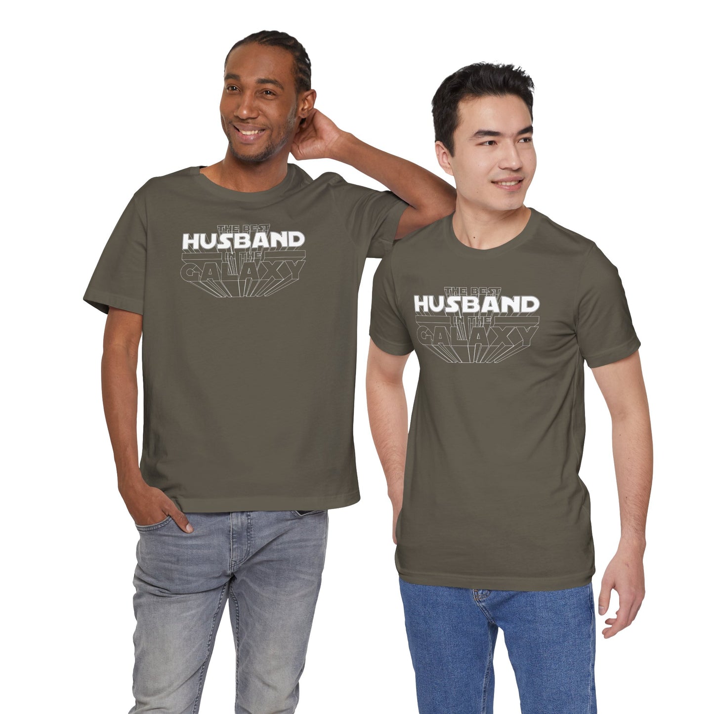 Best Husband In The Galaxy Men's Jersey Short Sleeve Tee