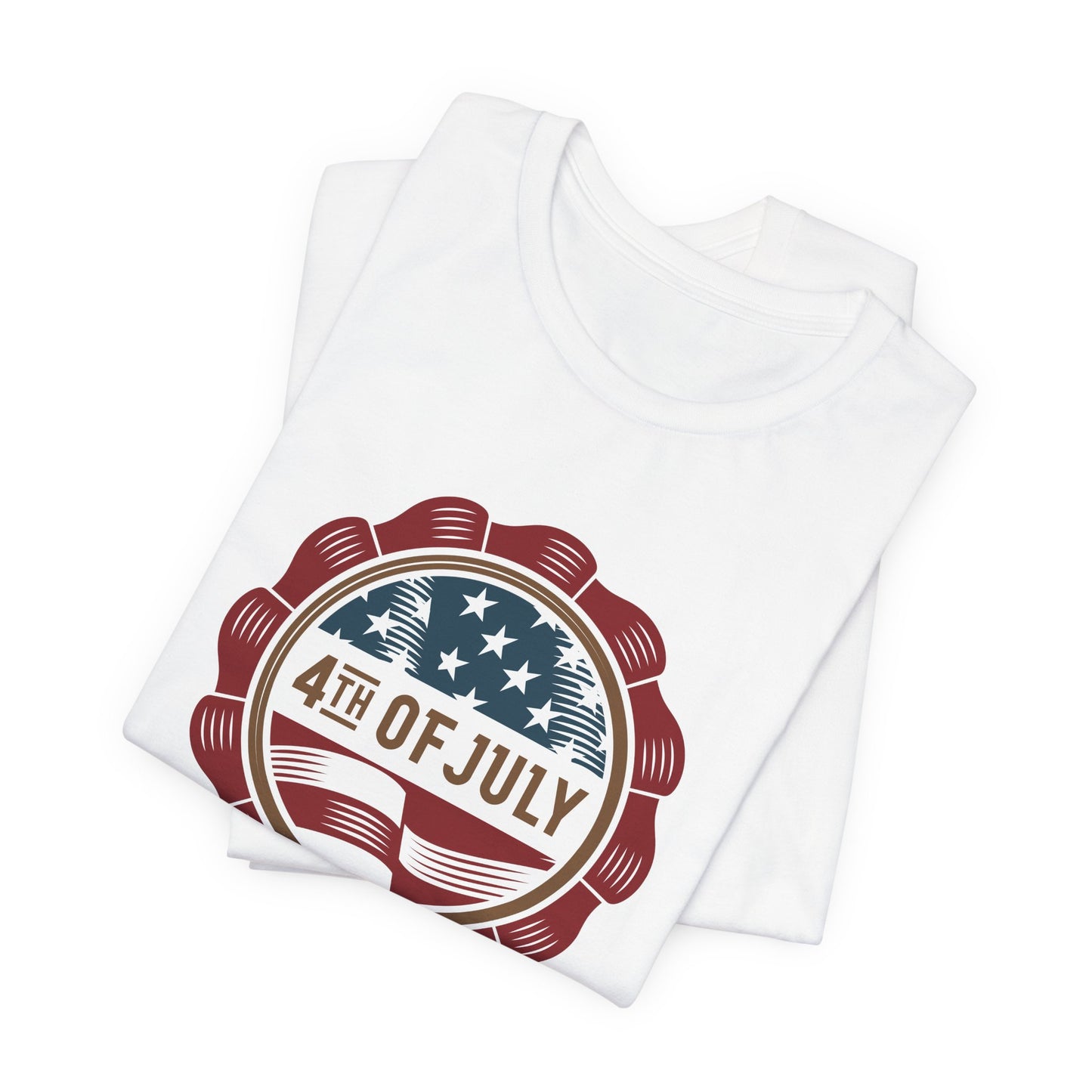 4th of July Unisex Jersey Short Sleeve Tee
