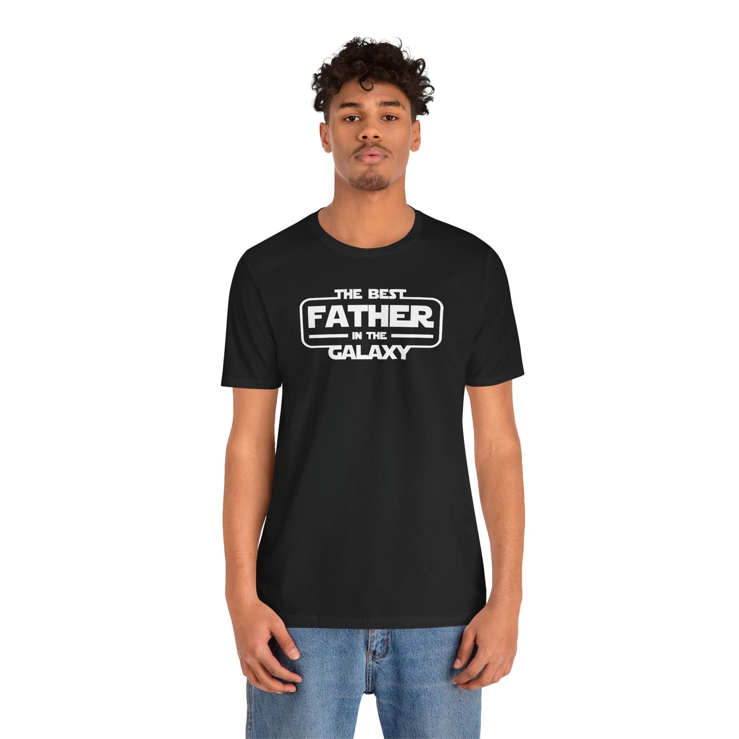 Best Father In The Galaxy Men's Jersey Short Sleeve Tee