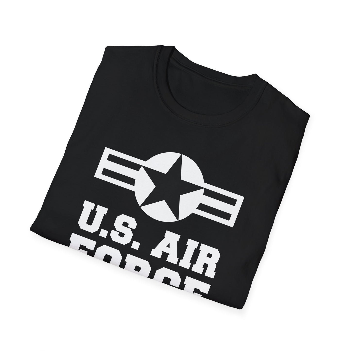 US Air Force weathered Unisex Softstyle T-Shirt