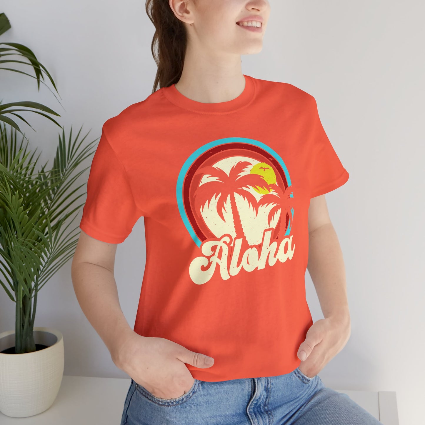 Aloha Unisex Jersey Short Sleeve Tee