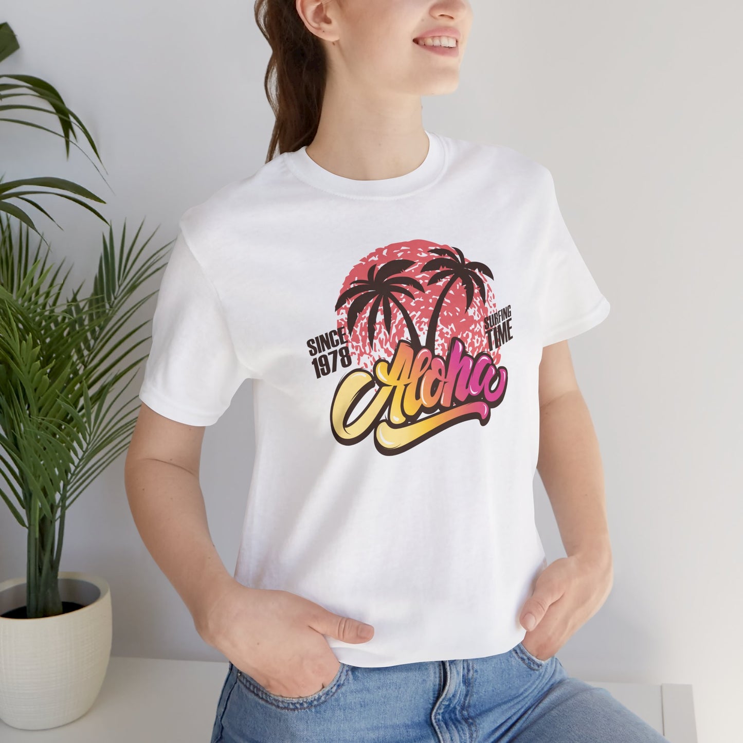 Aloha Unisex Jersey Short Sleeve Tee