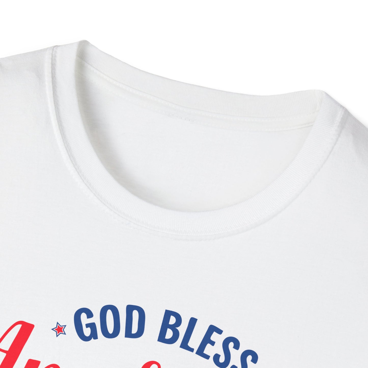 God Bless America Unisex Softstyle T-Shirt