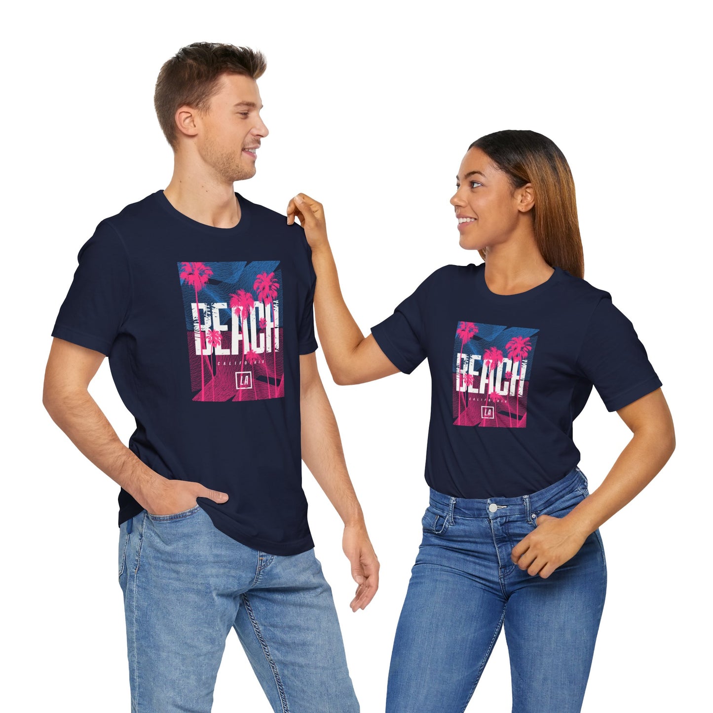 Beach California Unisex Jersey Short Sleeve Tee