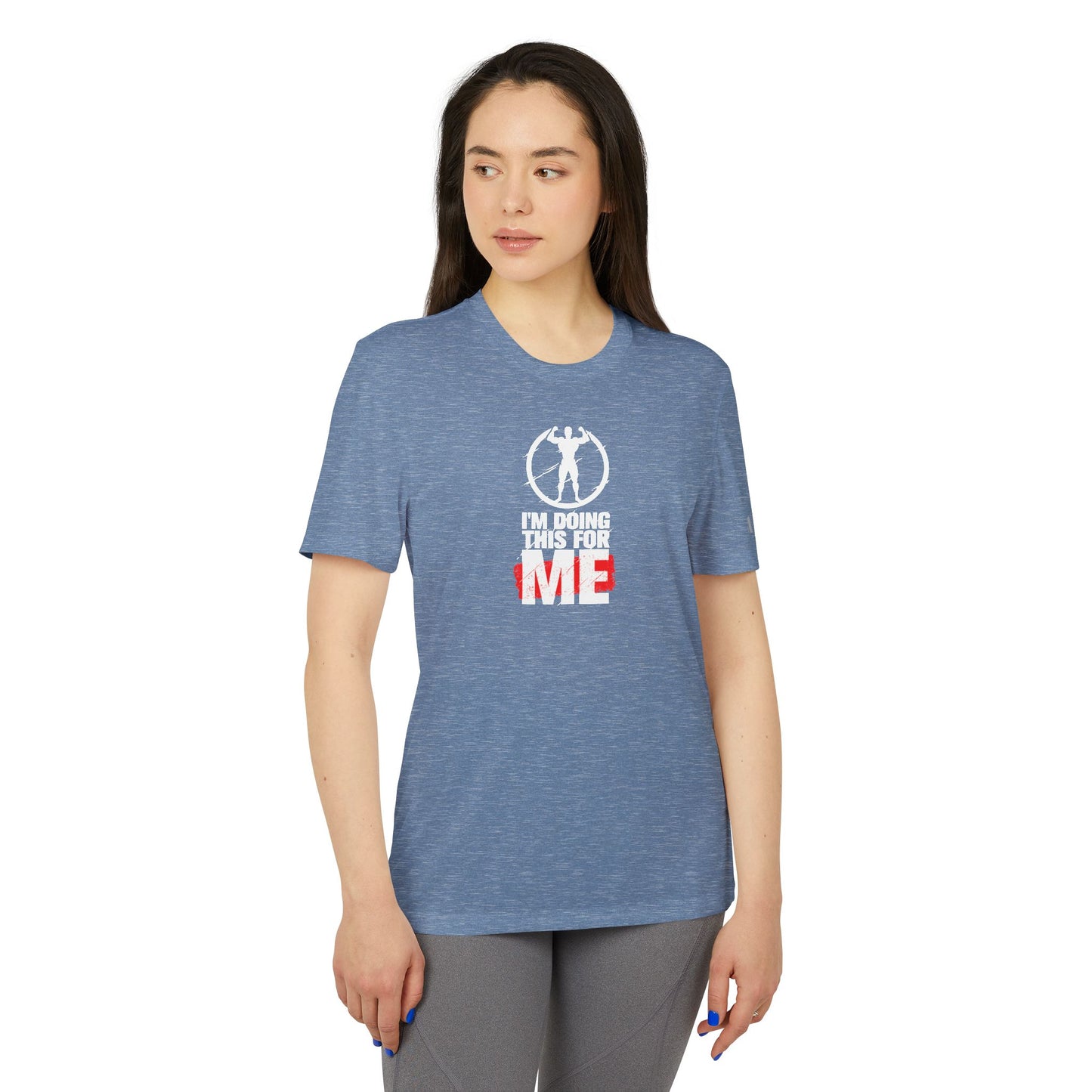 I'm Doing This For Me Adidas Unisex Sport T-Shirt