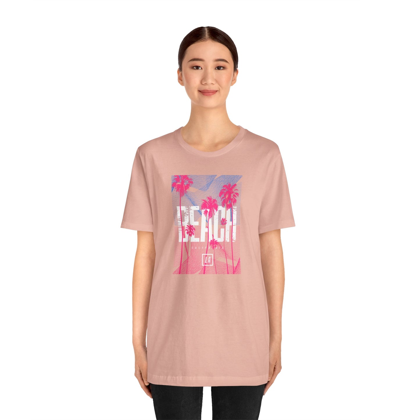 Beach California Unisex Jersey Short Sleeve Tee