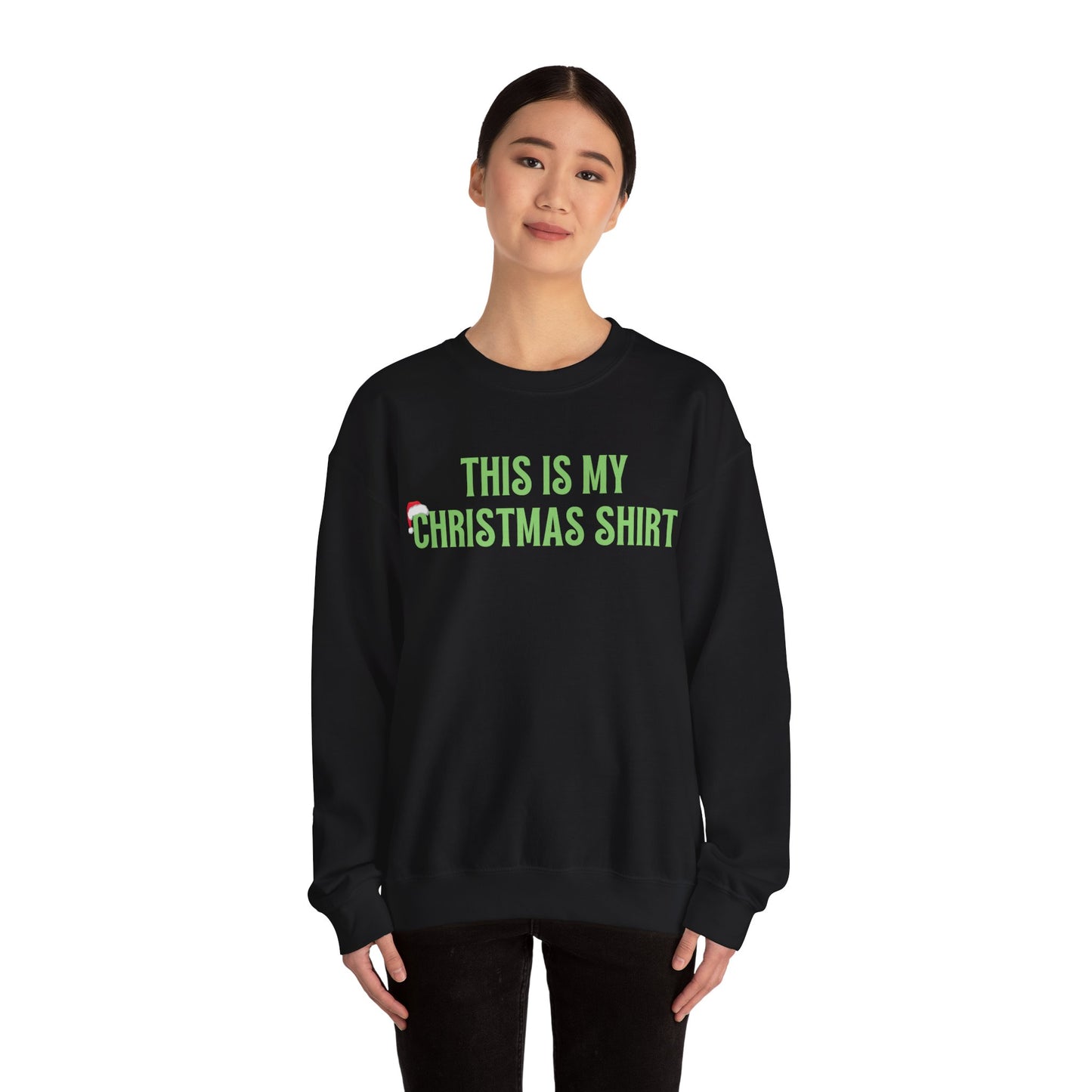 Unisex Heavy Blend Crewneck Sweatshirt This Is My Christmas Shirt πβ¨