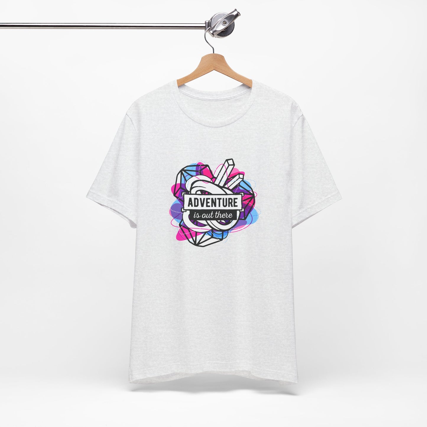 Adventure Is Out There Unisex Jersey Short Sleeve Tee
