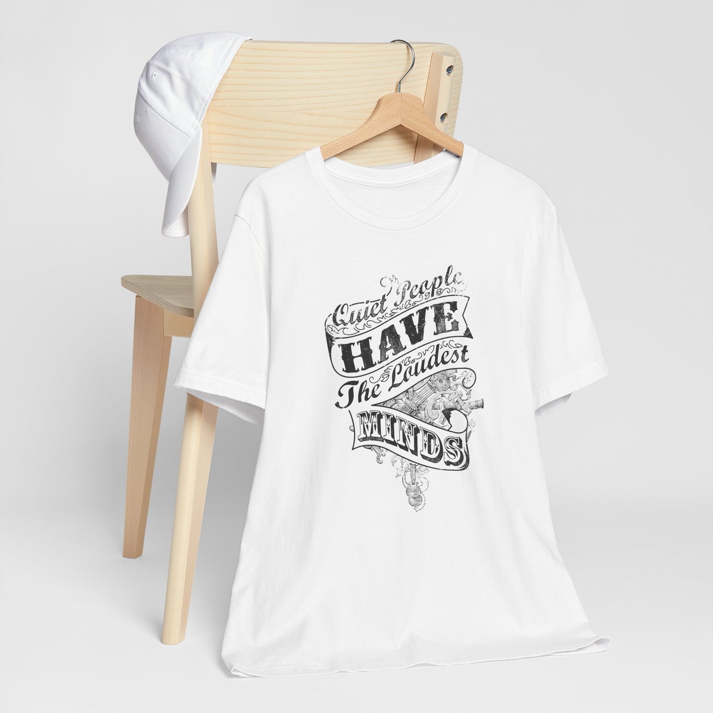 Quiet People Have The Loudest Minds Unisex Jersey Short Sleeve Tee