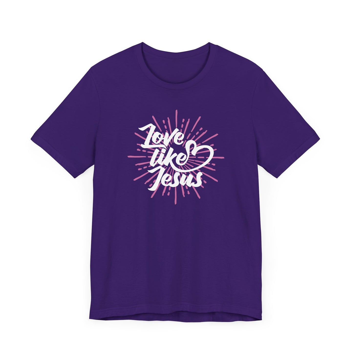 Love Like Jesus Unisex Jersey Short Sleeve Tee