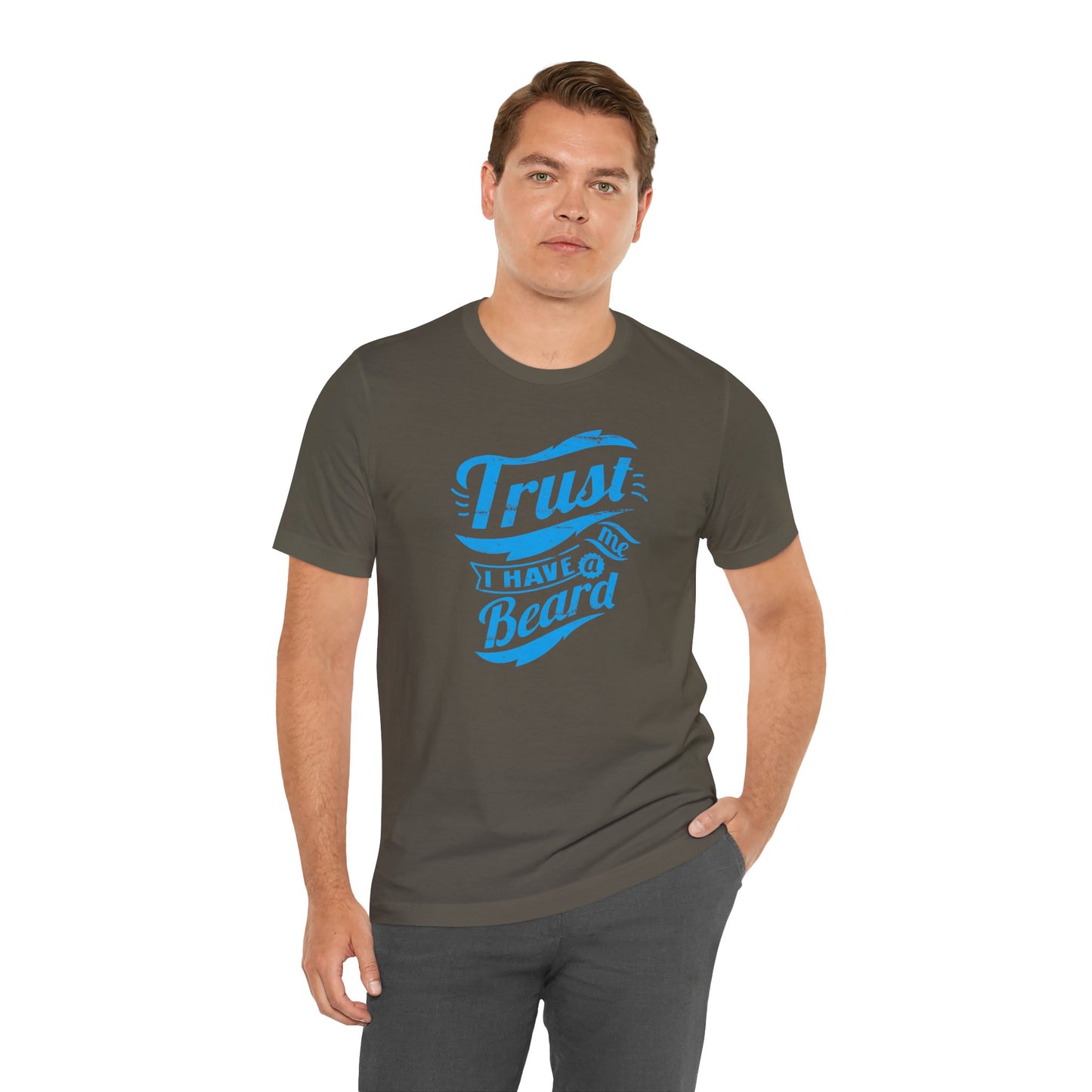 Trust Me I Have A Beard Men's Jersey Short Sleeve Tee