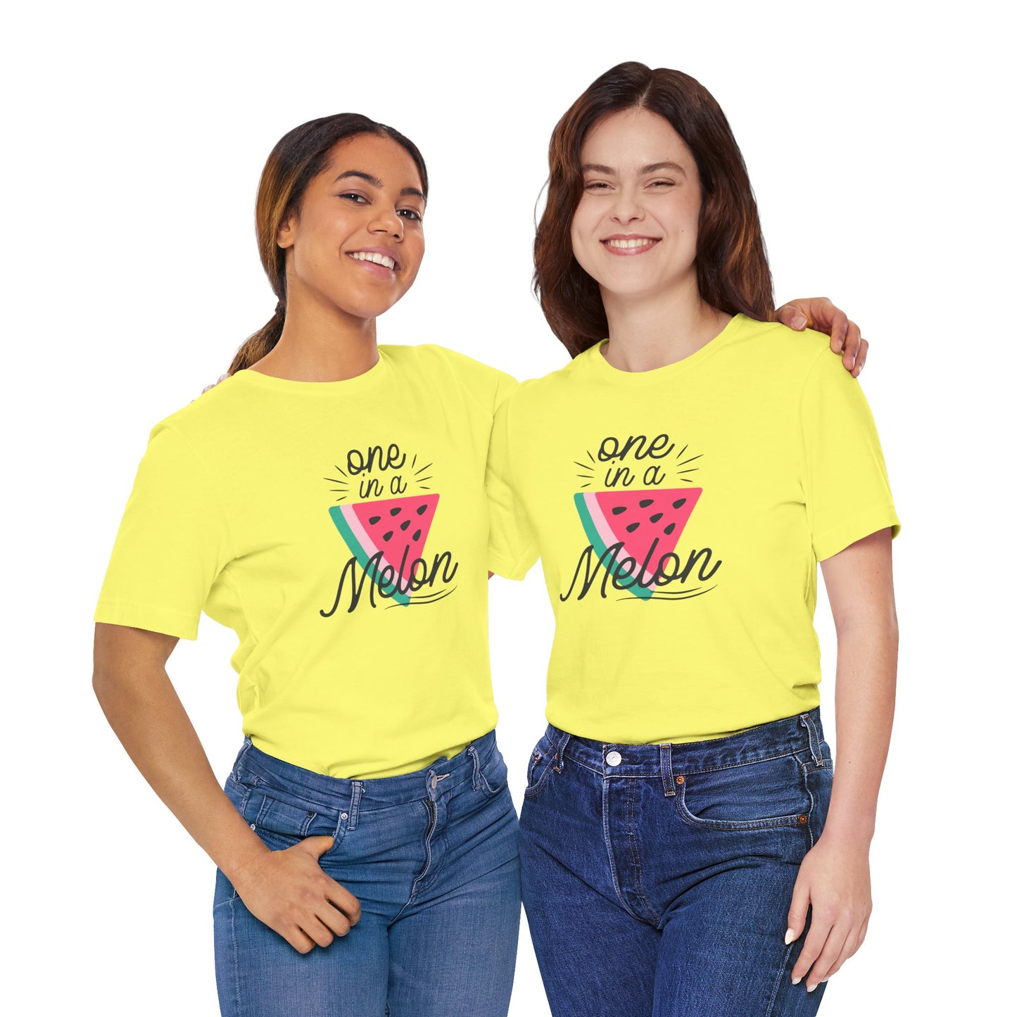One In A Melon Unisex Jersey Short Sleeve Tee Soft Cotton