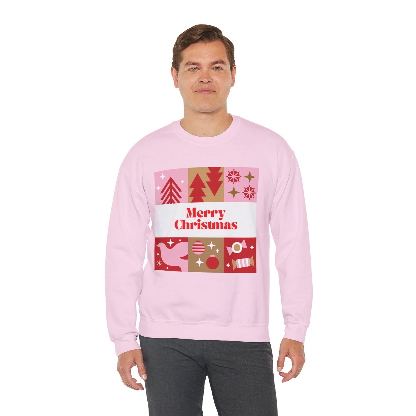 Christmas Montage ππβ¨ Unisex Heavy Blend Crewneck Sweatshirt