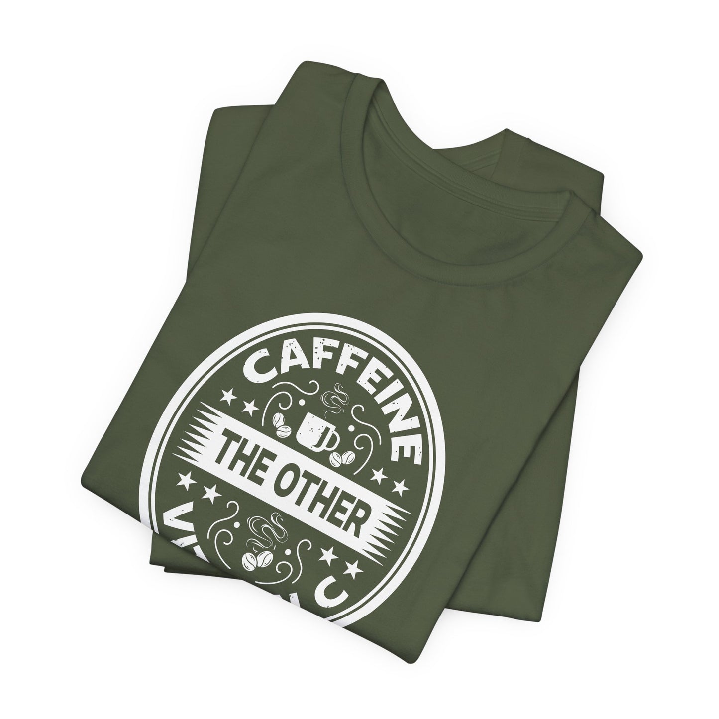 Caffeine The Other Vitamin C Unisex Jersey Short Sleeve Tee