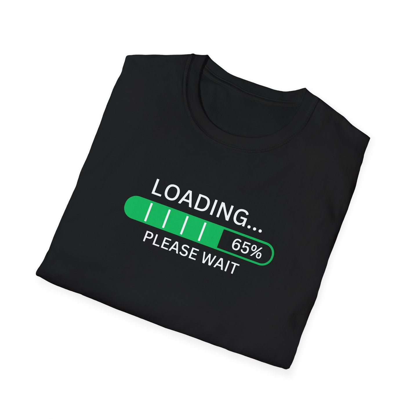 Loading Life... 65% Complete Unisex Softstyle T-Shirt