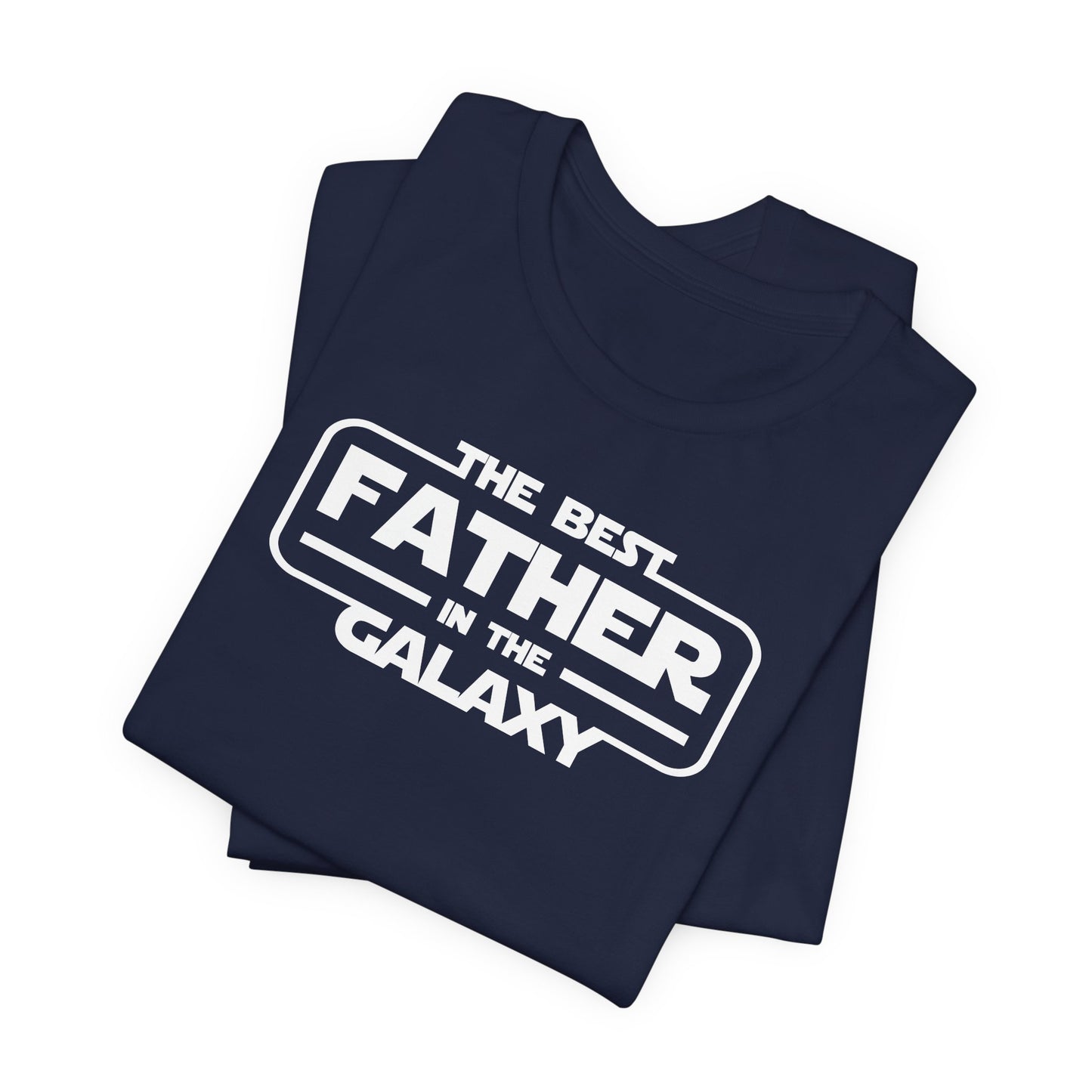 Best Father In The Galaxy Men's Jersey Short Sleeve Tee