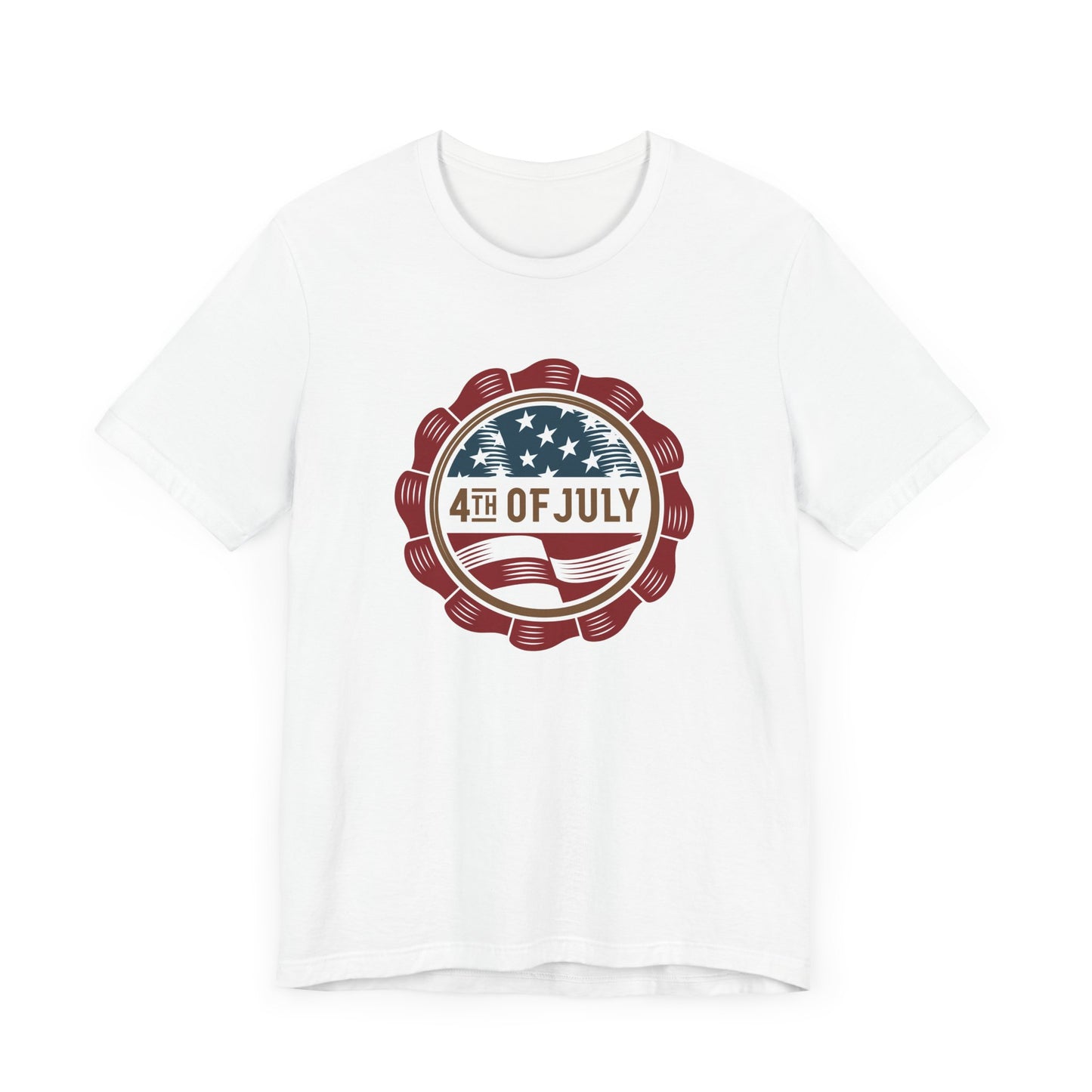 4th of July Unisex Jersey Short Sleeve Tee