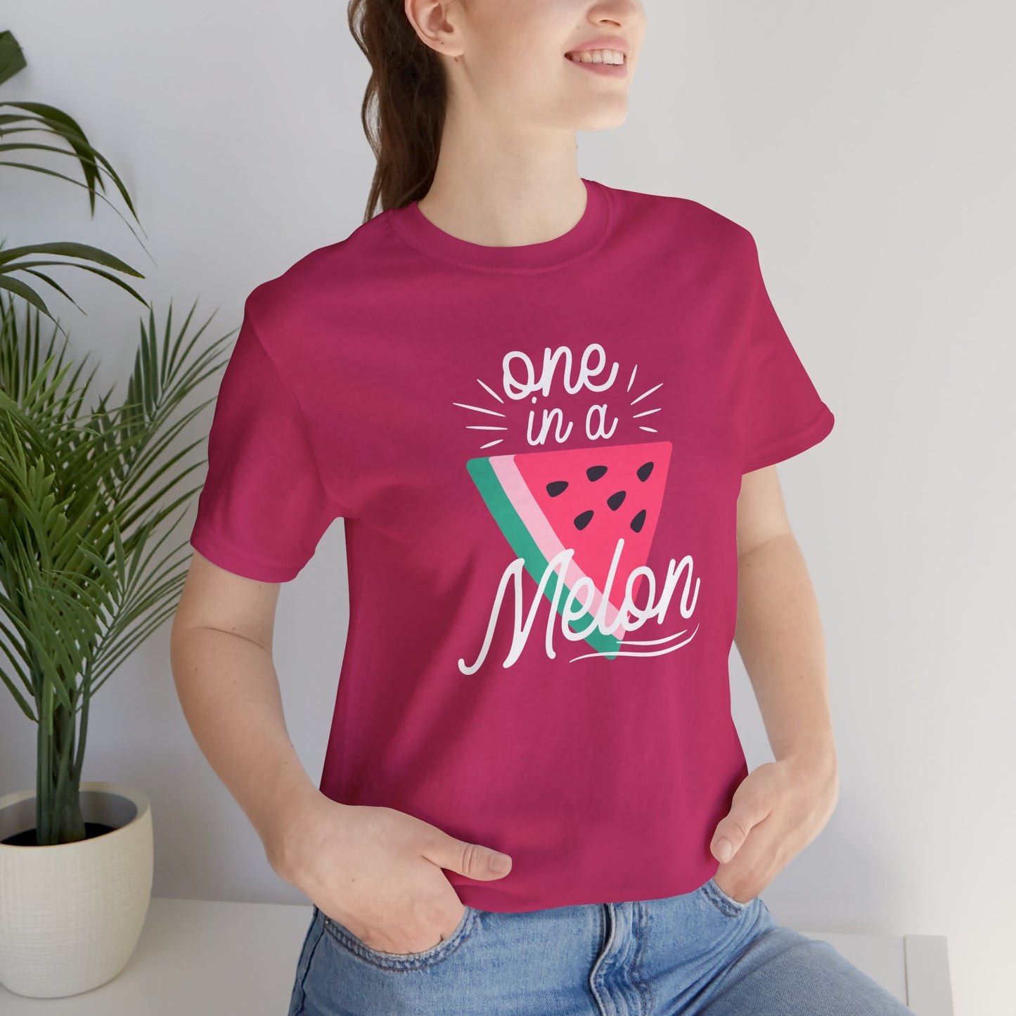 One In A Melon Unisex Jersey Short Sleeve Tee