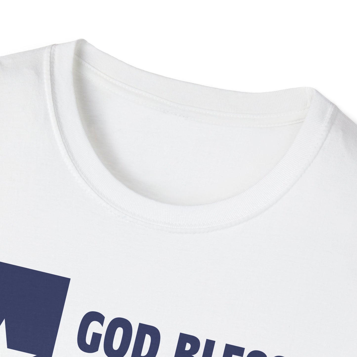 God Bless Texas Unisex Softstyle T-Shirt