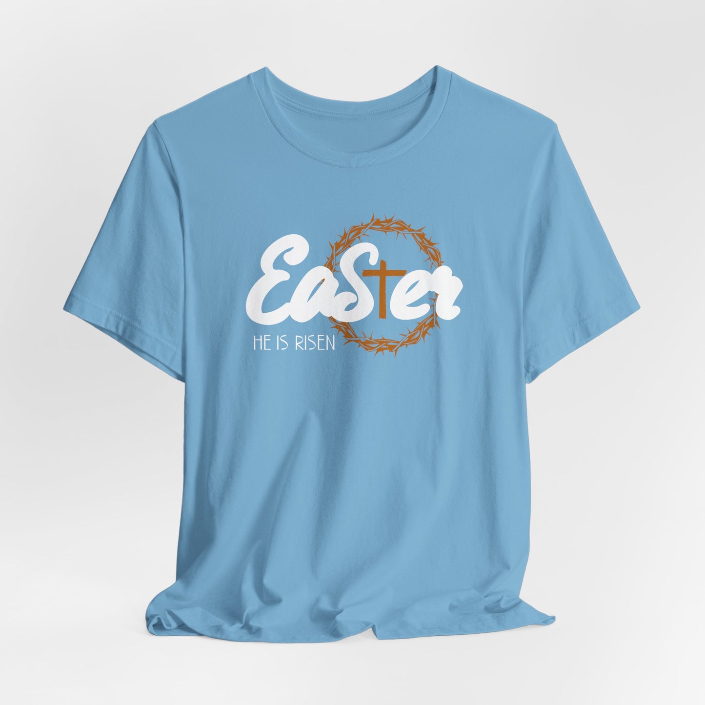 Easter He Is Risen Unisex Jersey Short Sleeve Tee