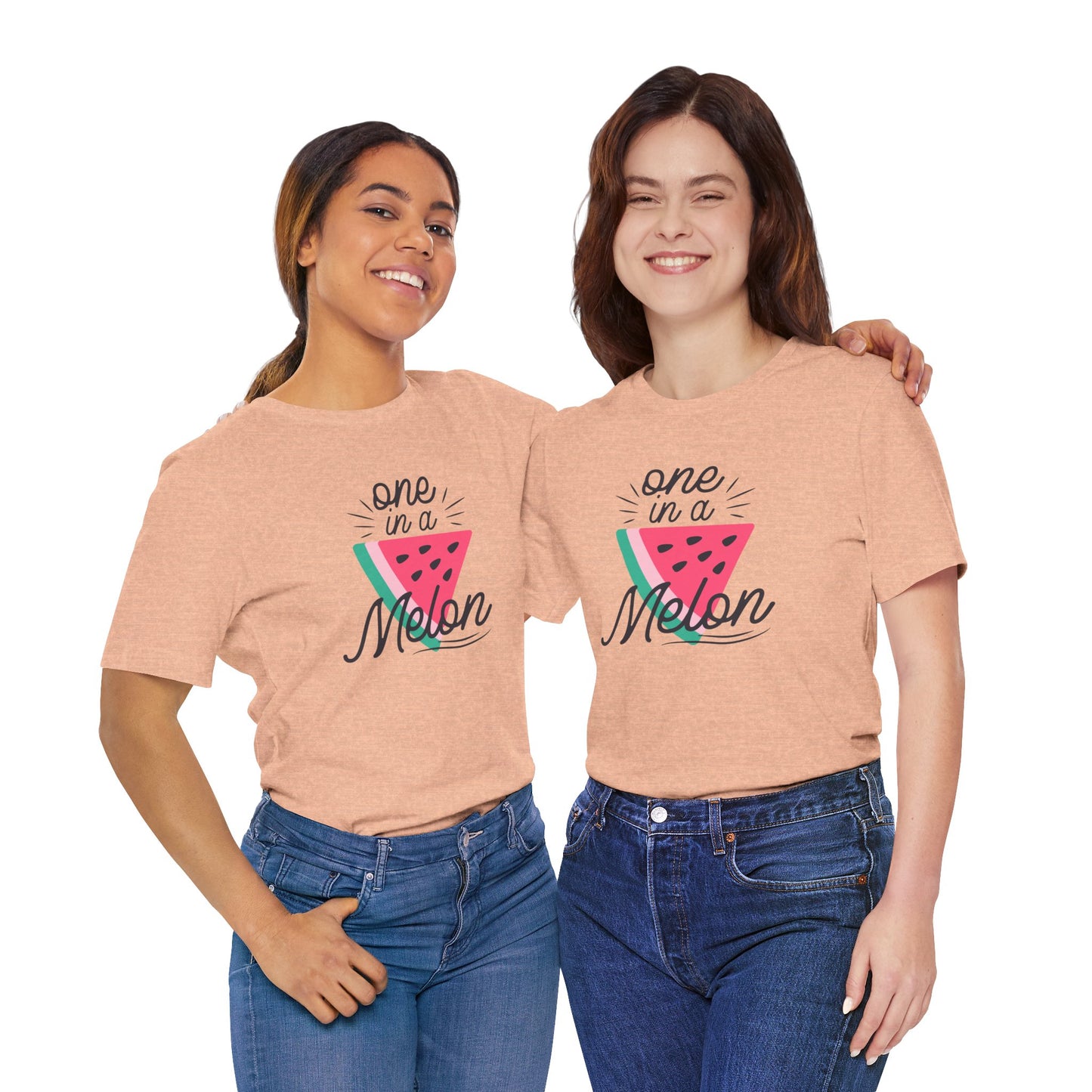 One In A Melon Unisex Jersey Short Sleeve Tee Soft Cotton