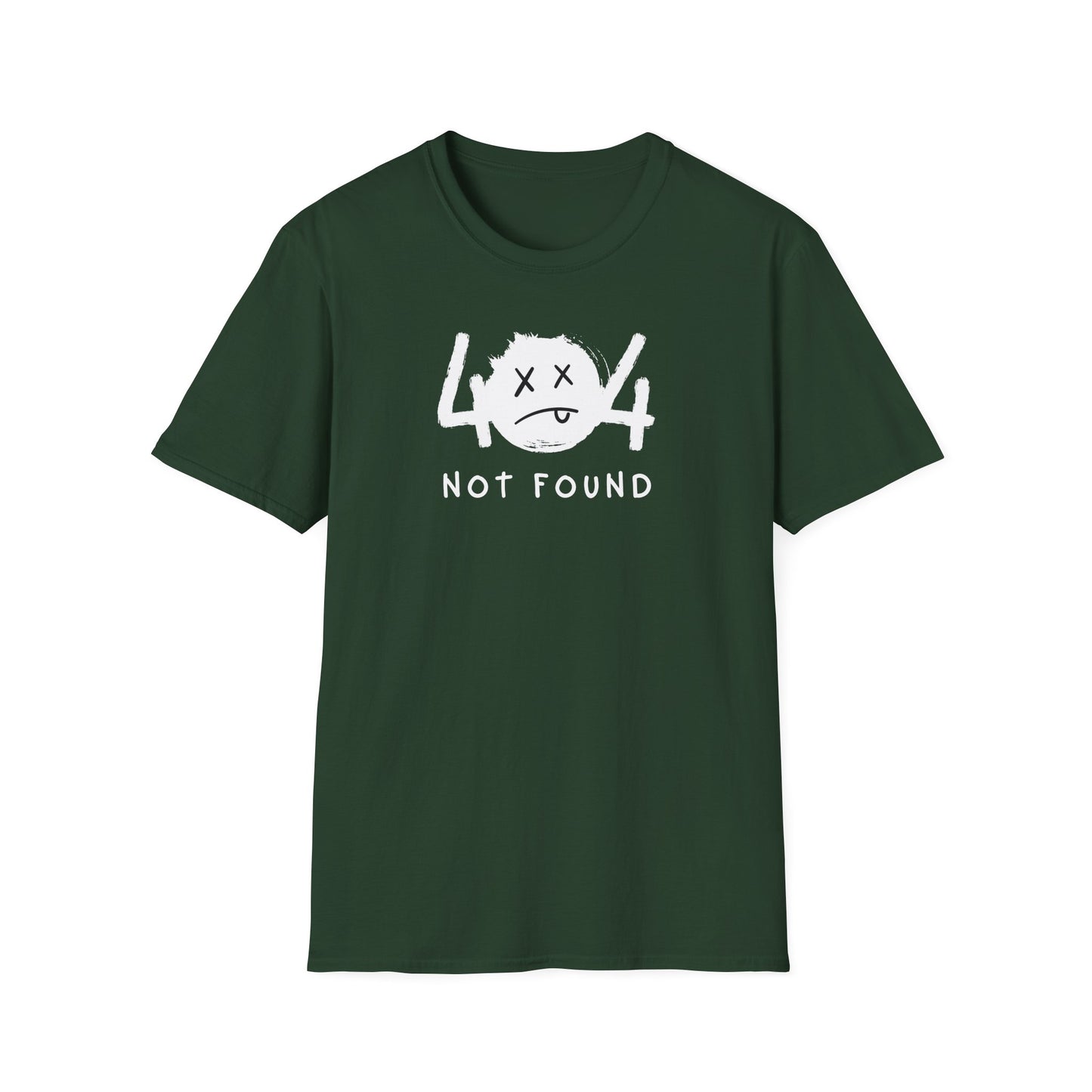 404 Not Found Unisex Softstyle T-Shirt