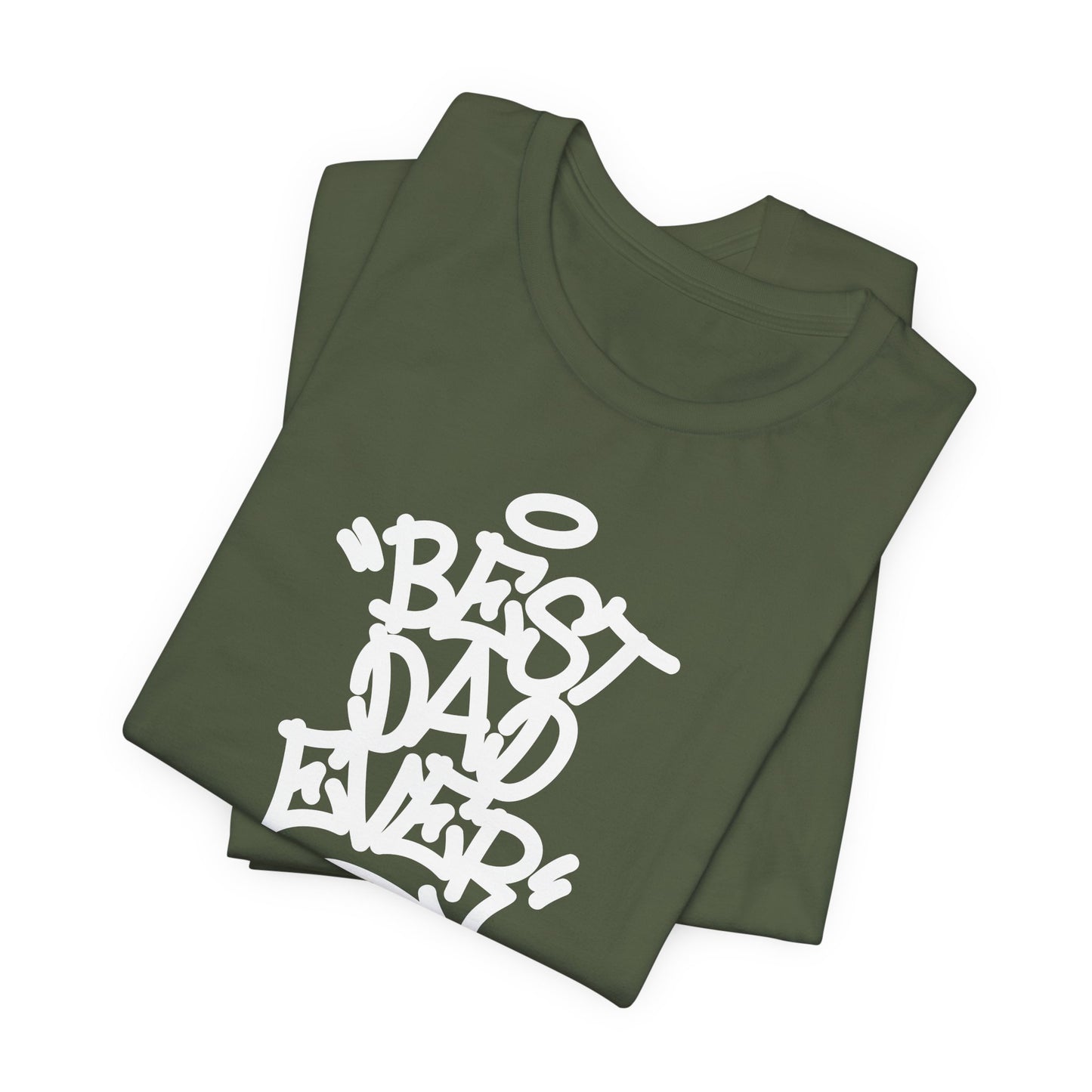 Best Dad Ever Men's Jersey Short Sleeve Tee