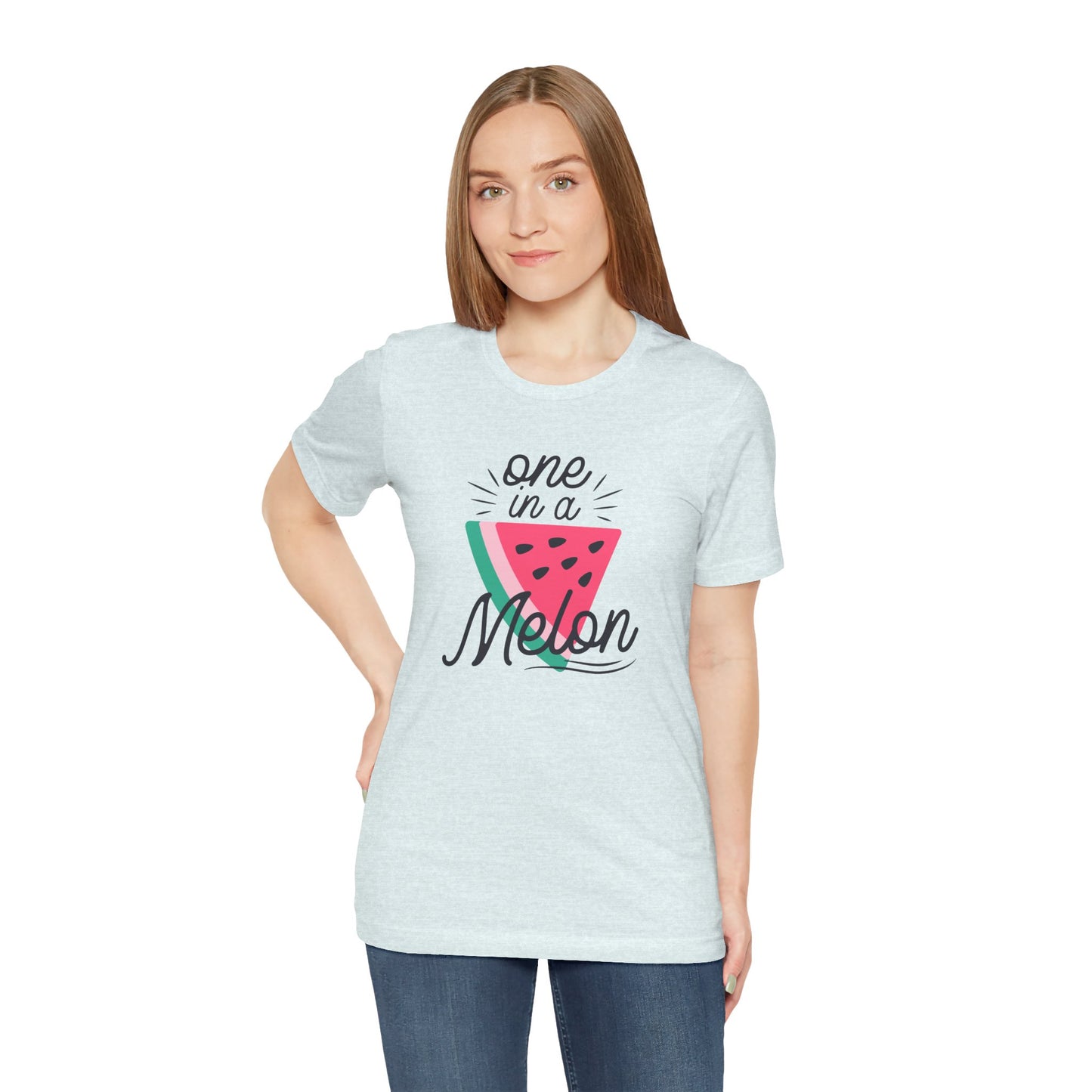 One In A Melon Unisex Jersey Short Sleeve Tee Soft Cotton