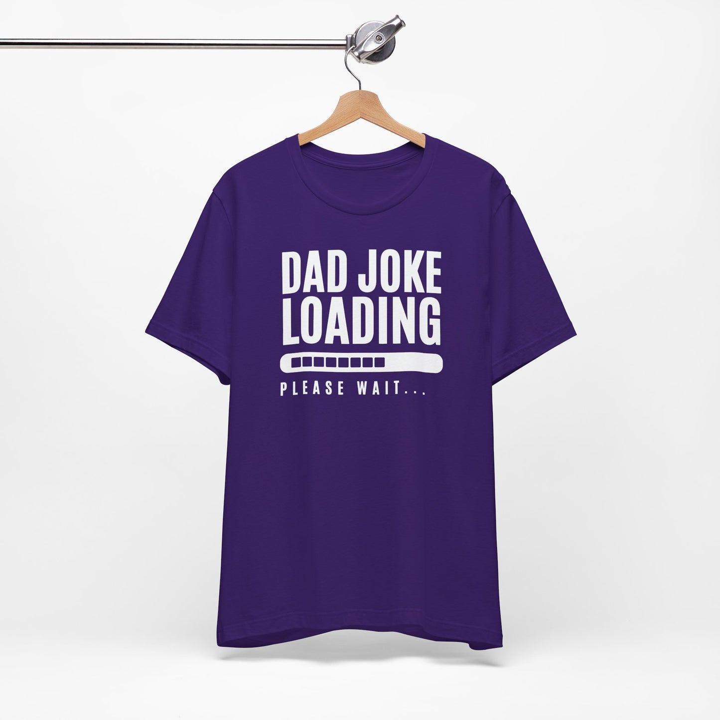 Dad Joke Loading Please Wait Men's Jersey Short Sleeve Tee