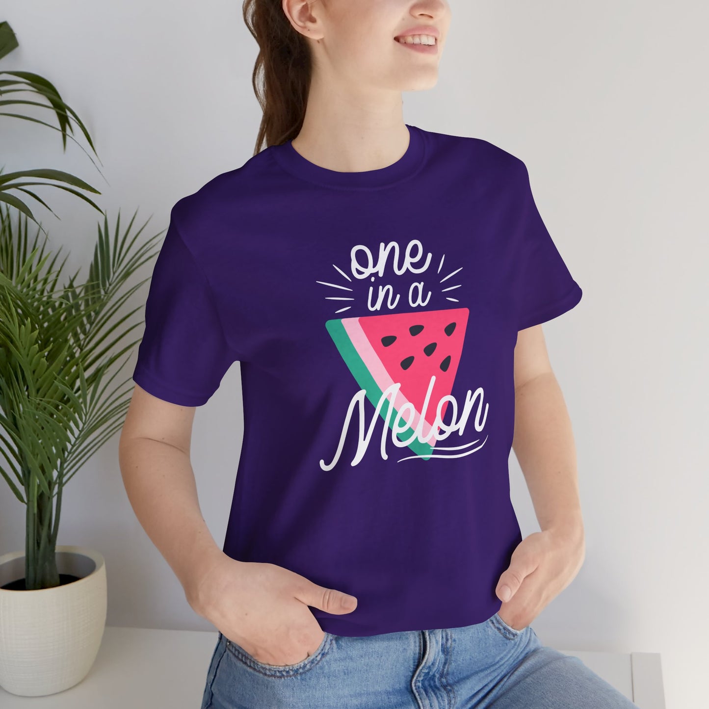 One In A Melon Unisex Jersey Short Sleeve Tee