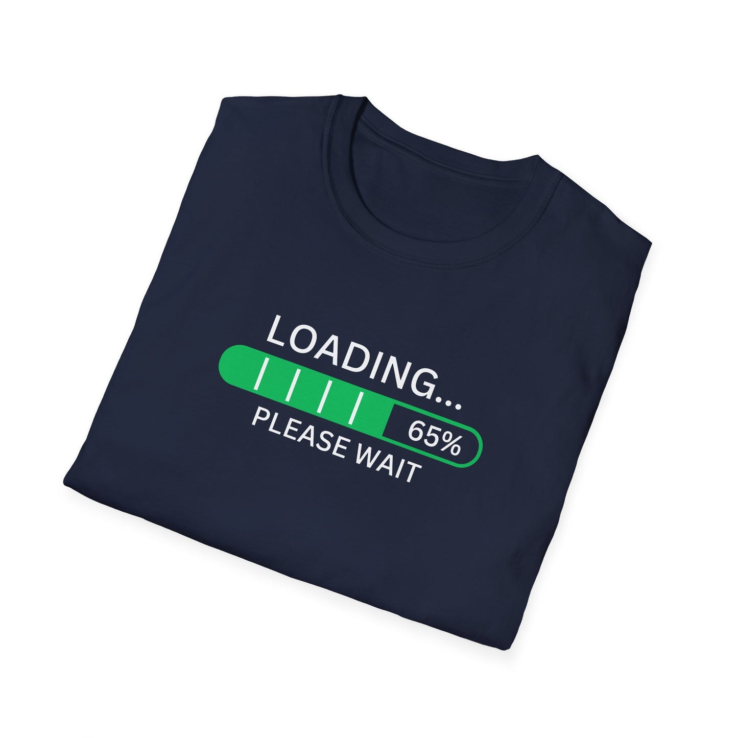 Loading Life... 65% Complete Unisex Softstyle T-Shirt