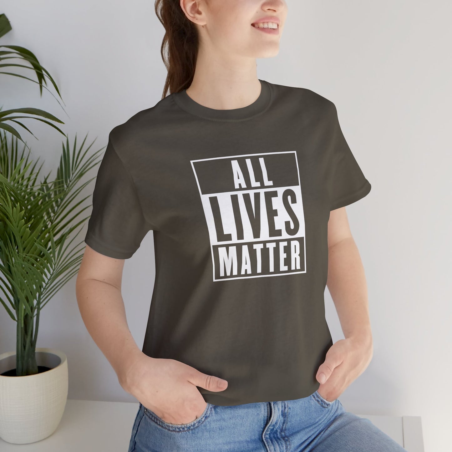 All Lives Matter βπ½π€ Unisex Jersey Short Sleeve Tee