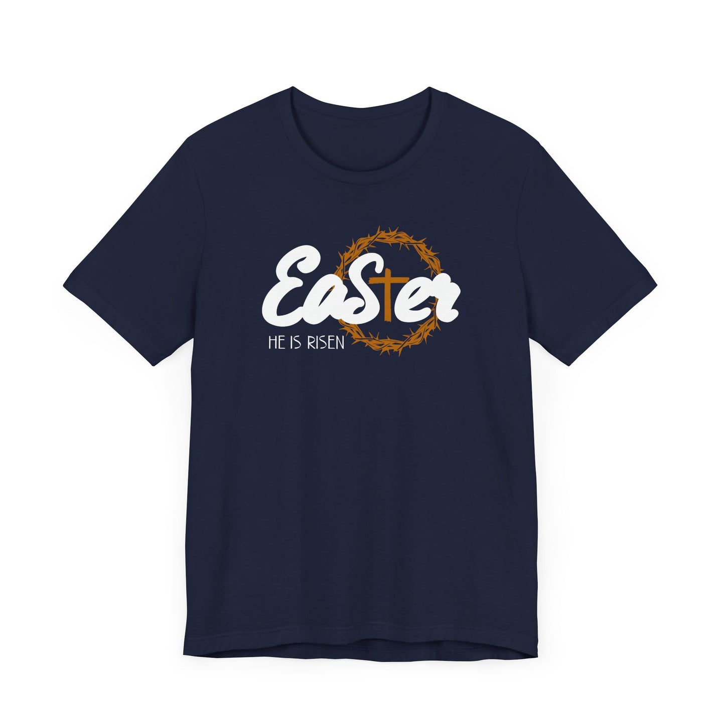 Easter He Is Risen Unisex Jersey Short Sleeve Tee